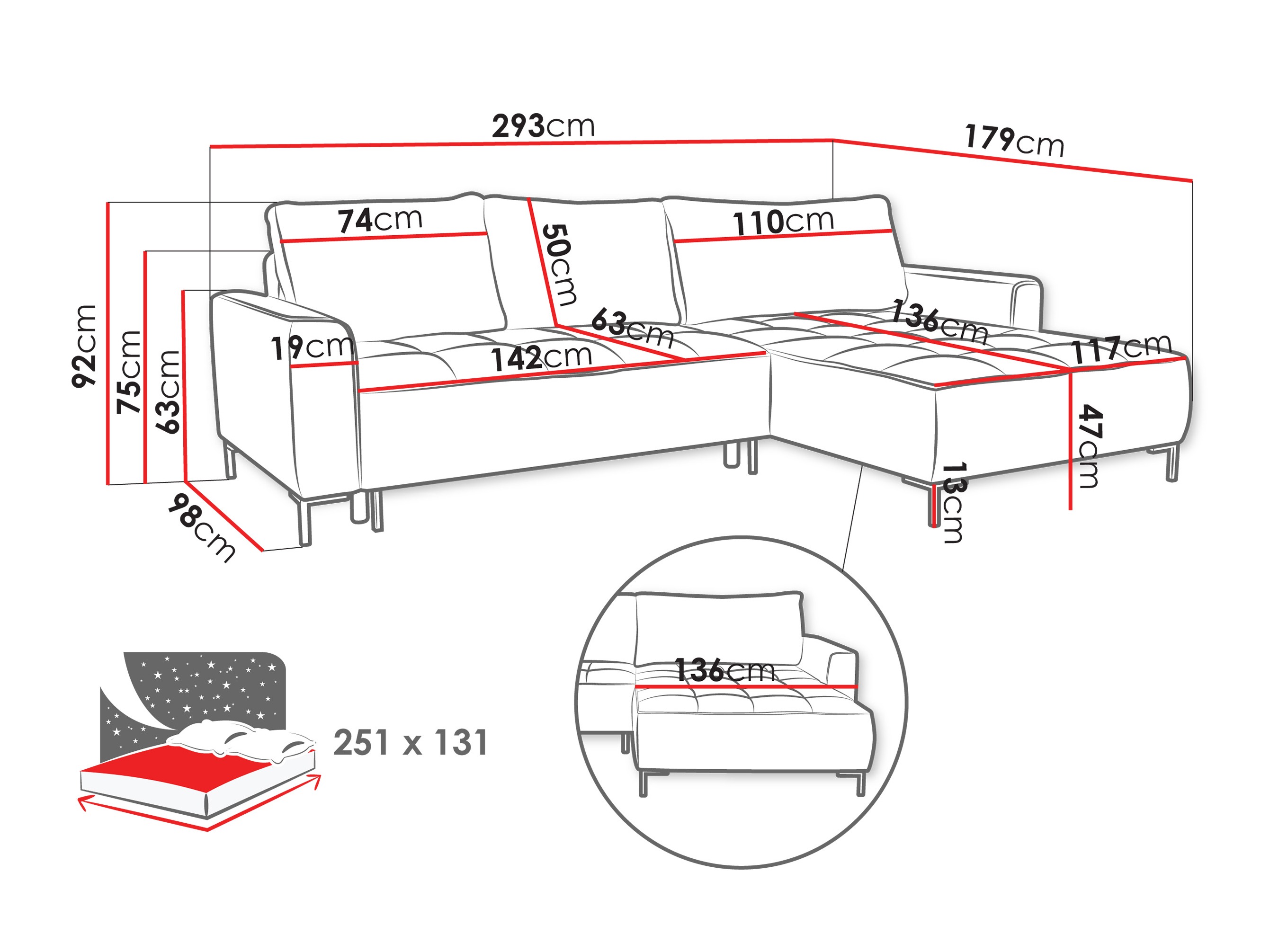 Ecksofa TrendyNest Valetio (Genesis 02)