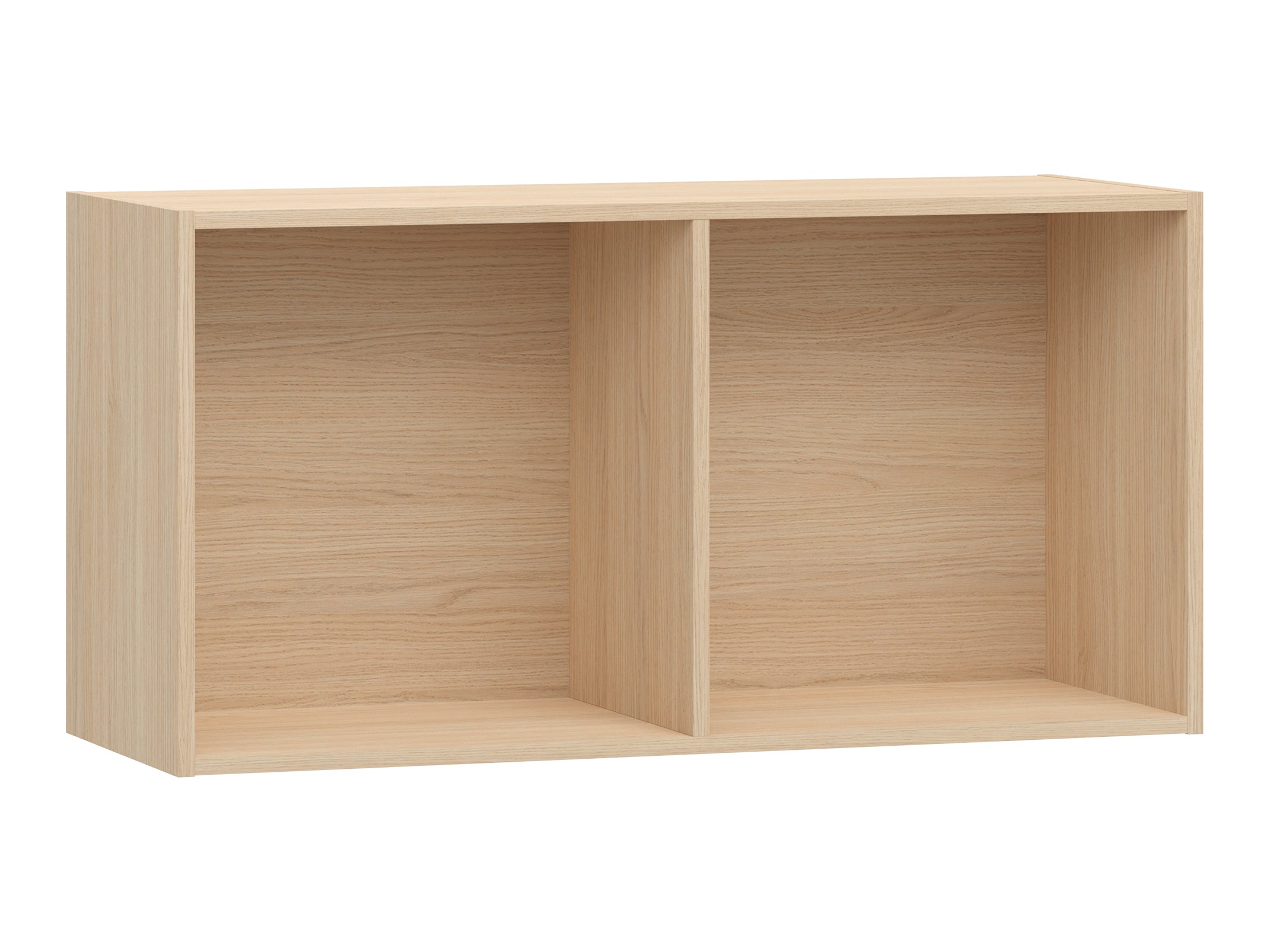 Wandregal Tornolo 124 (Eichenholzoptik hell)