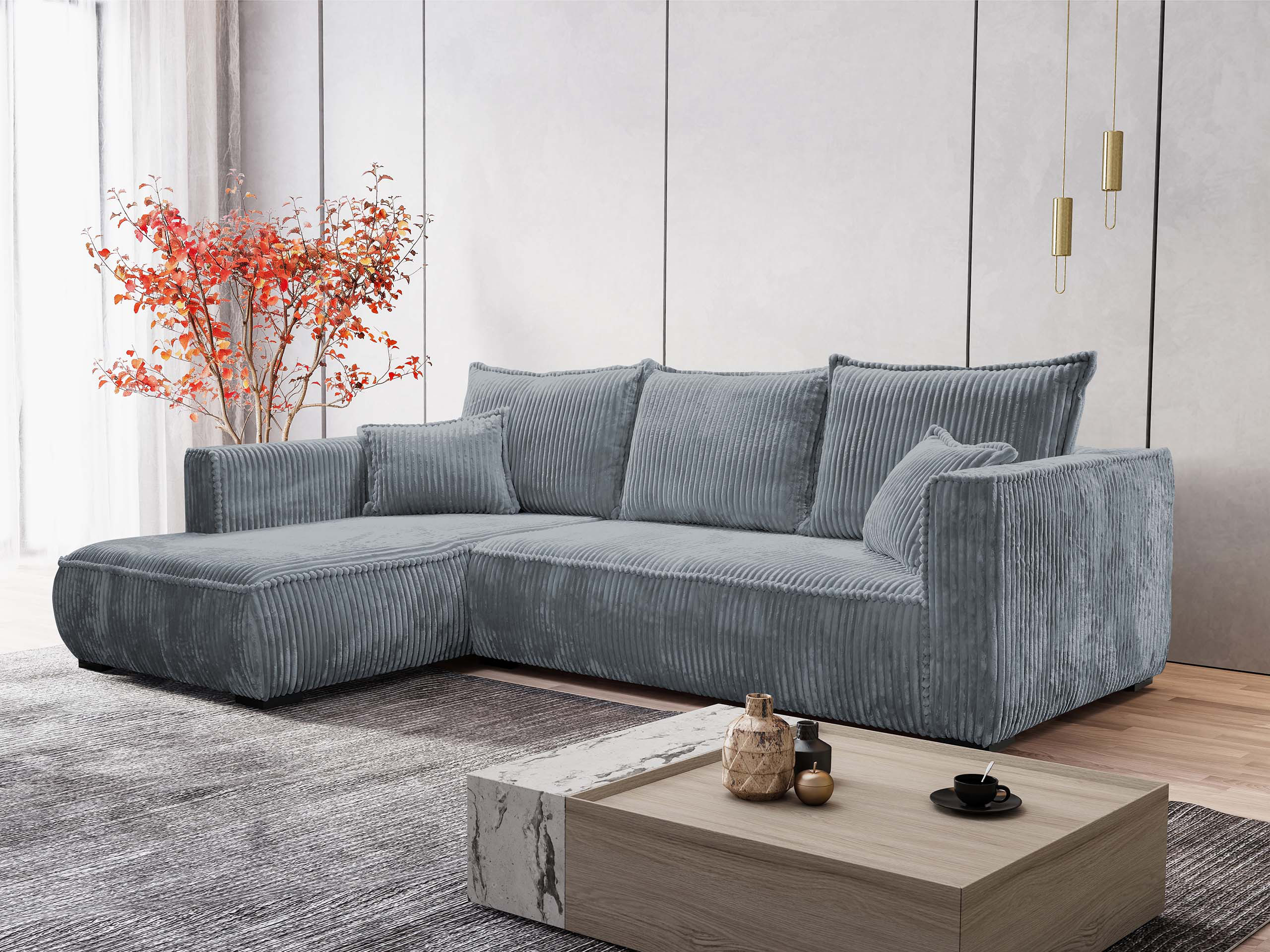 Ecksofa TrendyNest 125 (Tilia 85)