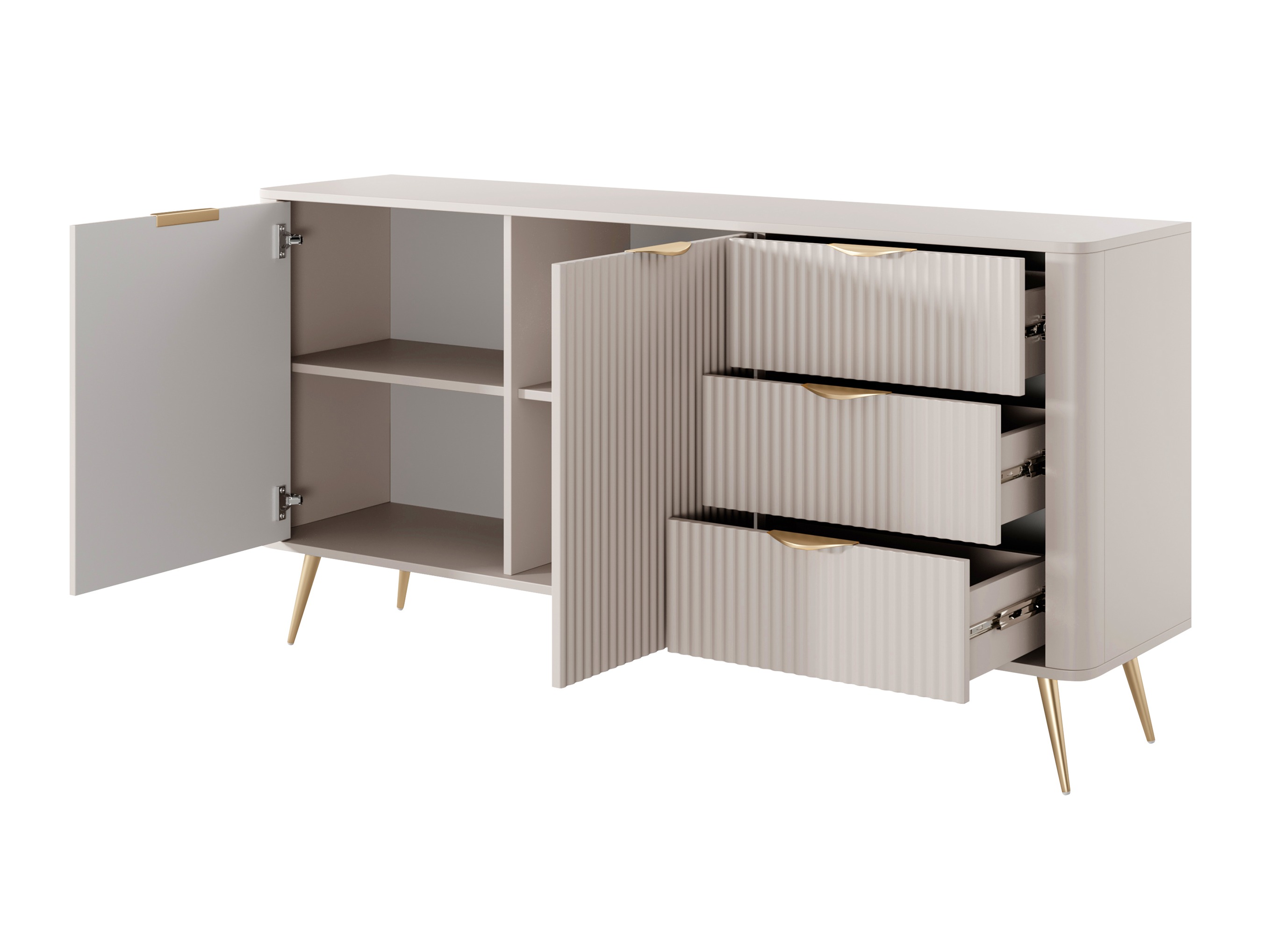 Kommode Lectum I (Graphit)