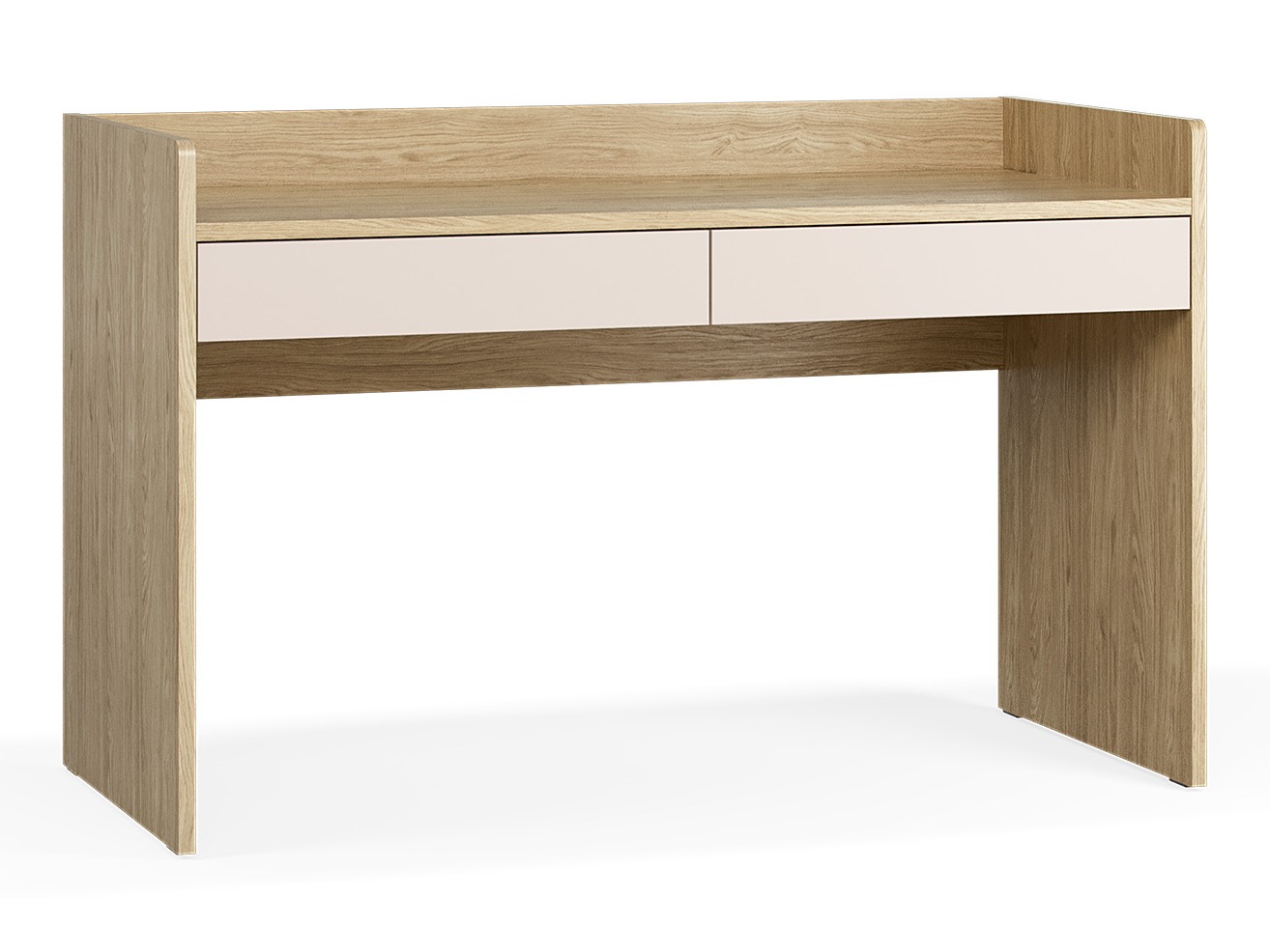 Bürotisch Velrome 101 (Eichenholzoptik + Beige)