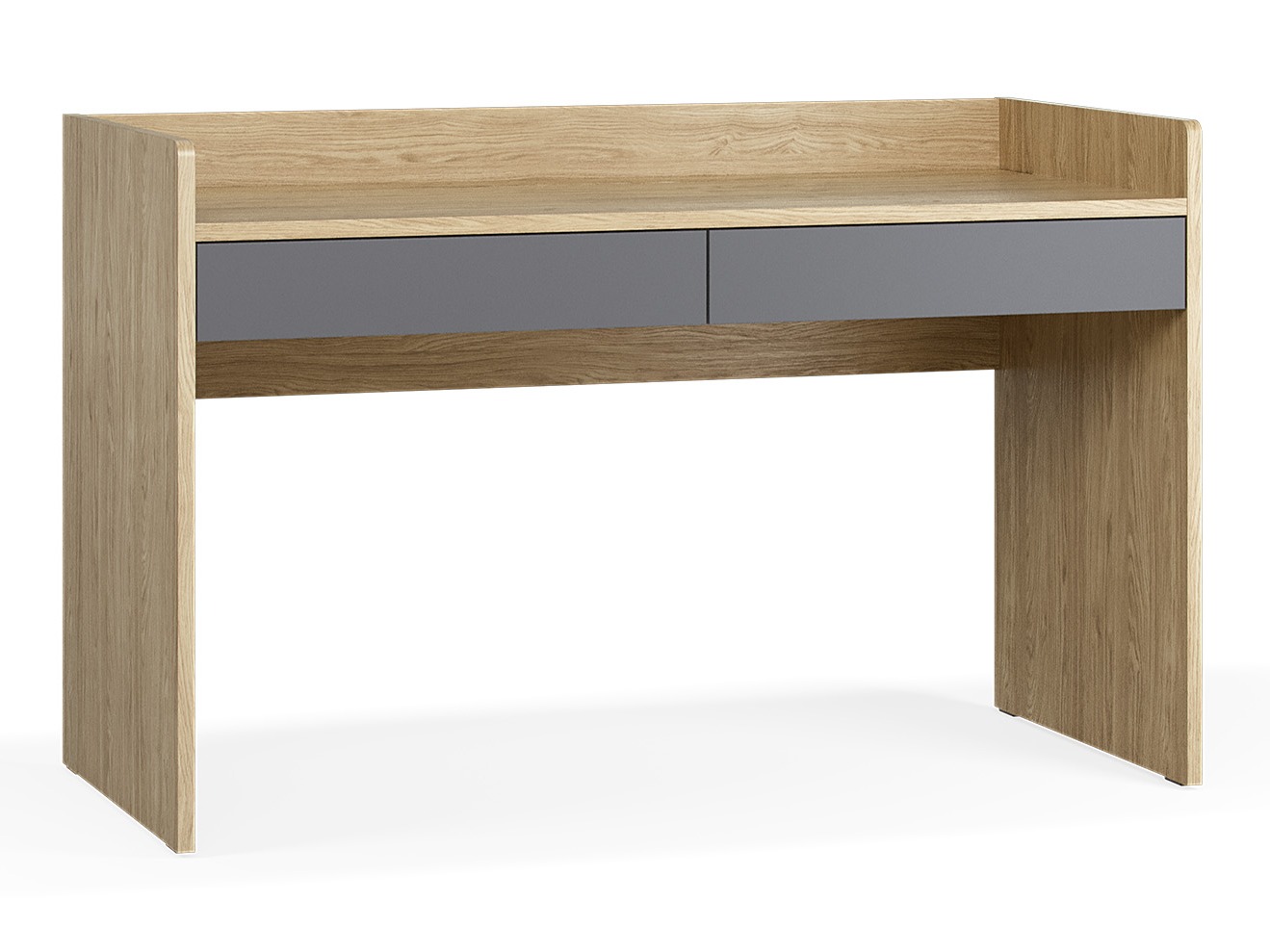 Bürotisch Velrome 101 (Eichenholzoptik + Graphit)