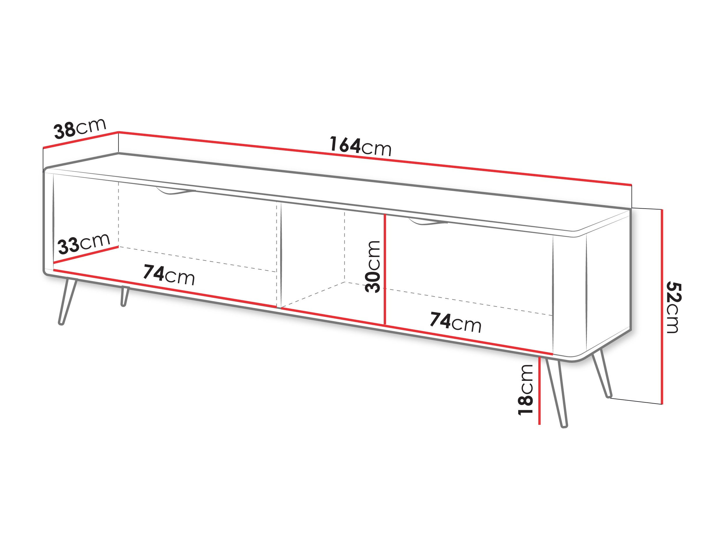 TV-Möbel Ioca (Beige)