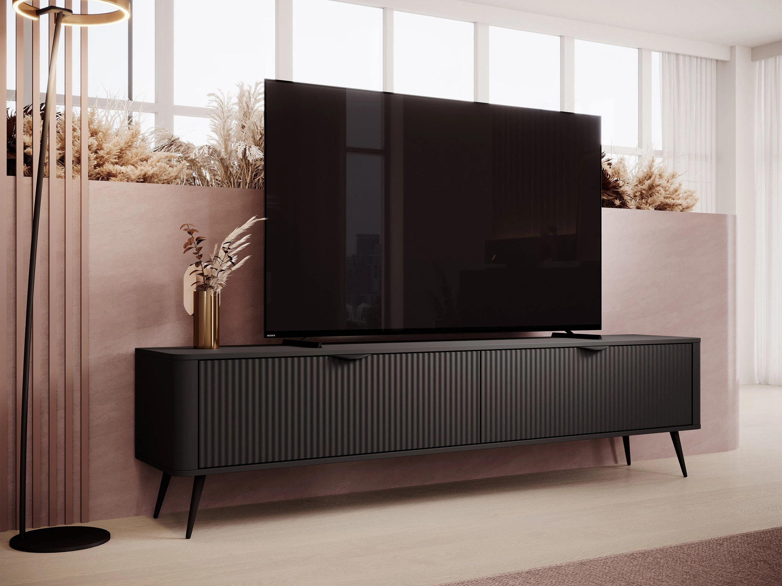TV-Möbel Lectum I (Graphit)