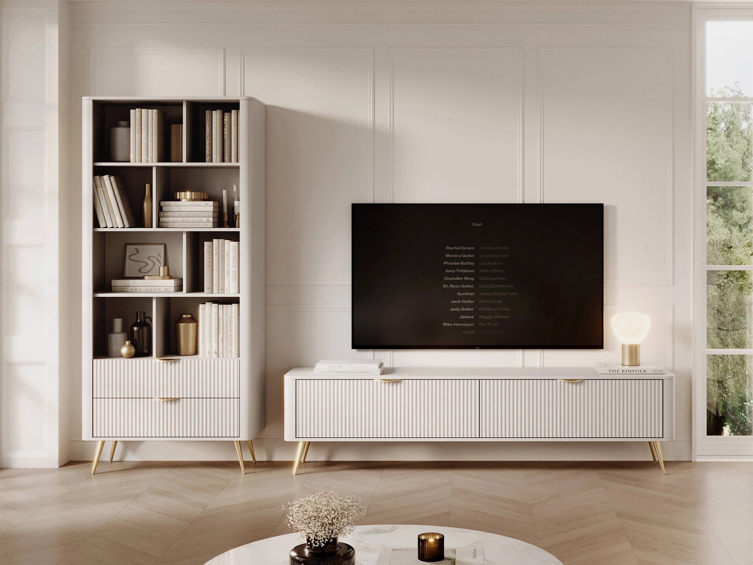 Wohnzimmer-Sets Lectum (Beige)