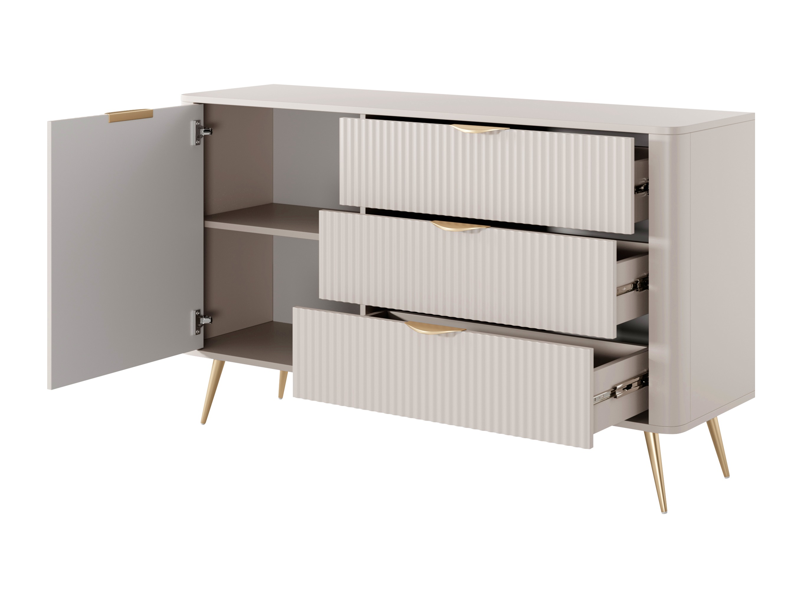 Wohnzimmer-Sets Lectum I (Weiss)