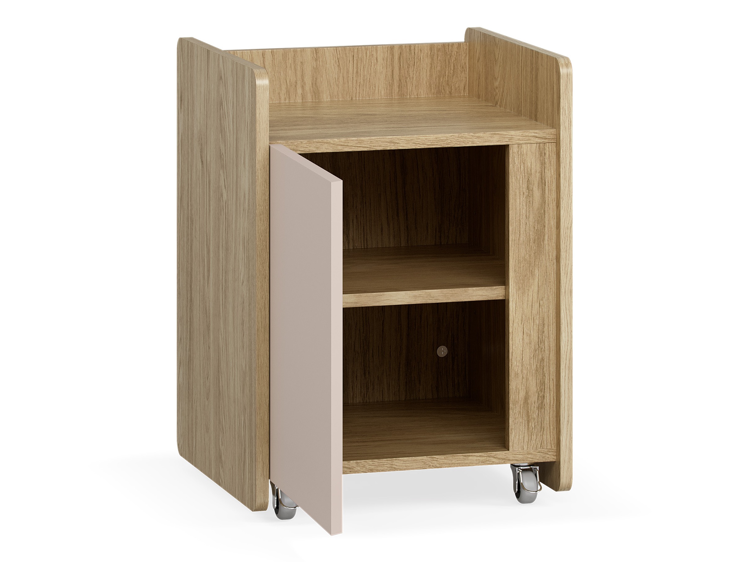 Sideboard Velrome 102 (Eichenholzoptik + Beige)