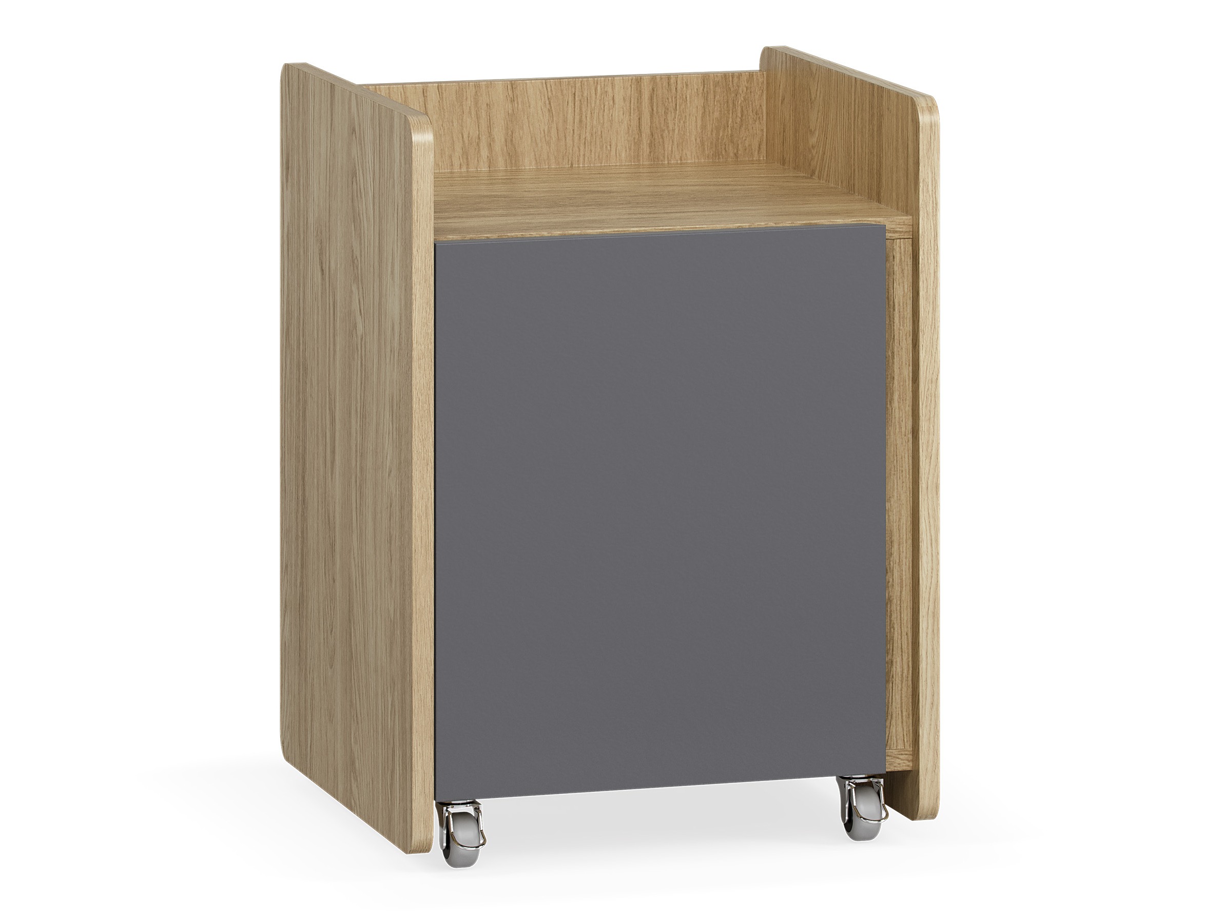 Sideboard Velrome 102 (Eichenholzoptik + Graphit)