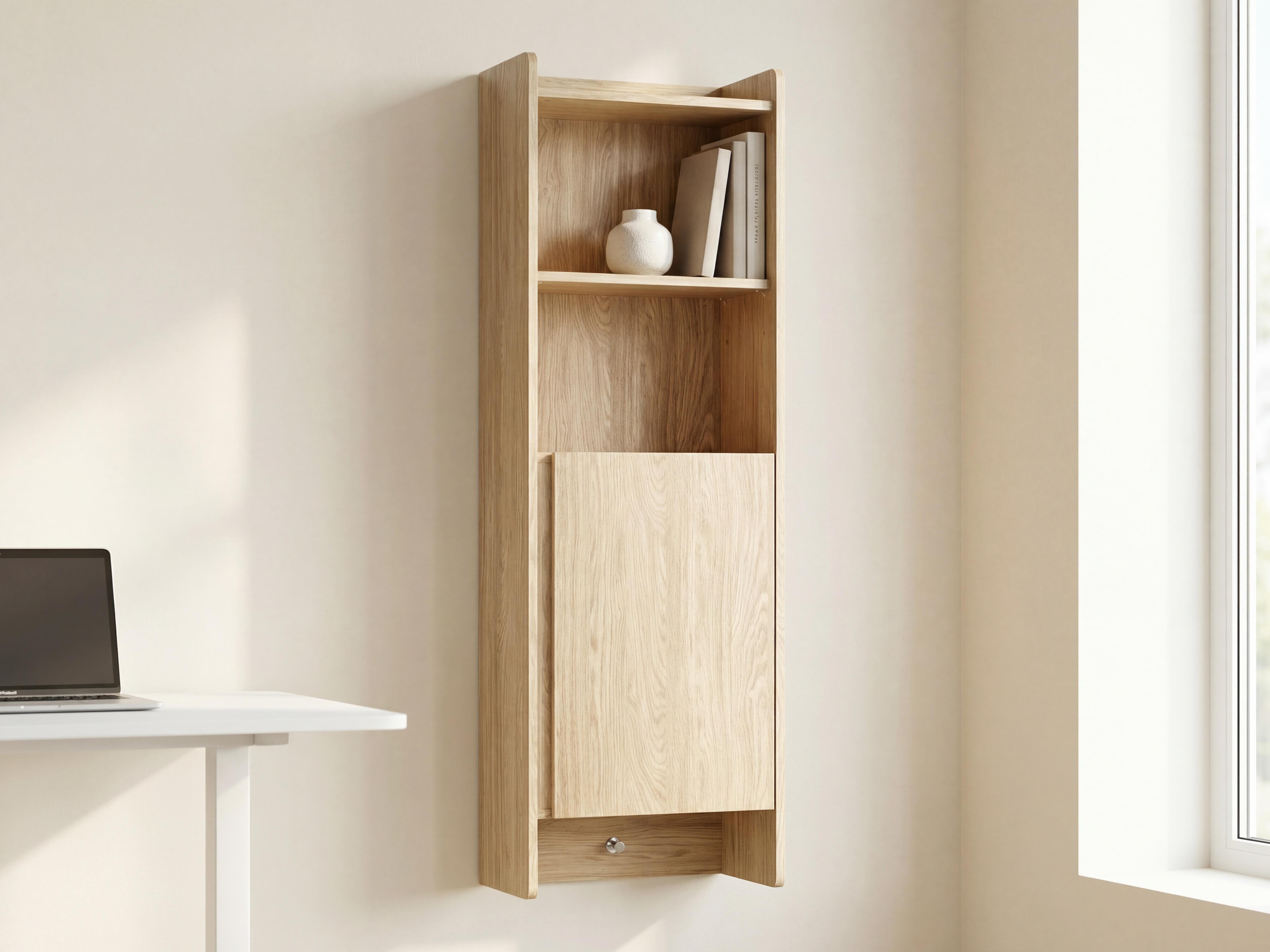 Wandregal Velrome 106 (Eichenholzoptik)