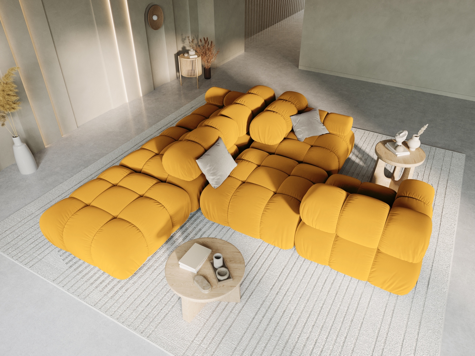 Modulares Sofa Caltenu 110 (Bluvel 68)