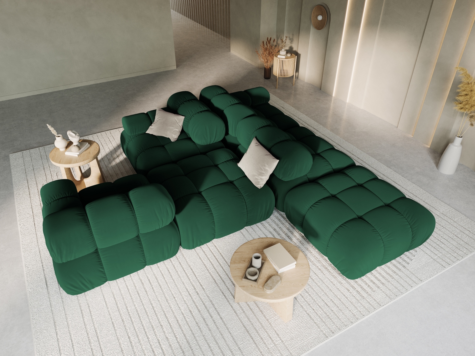 Modulares Sofa Caltenu 110 (Bluvel 78)