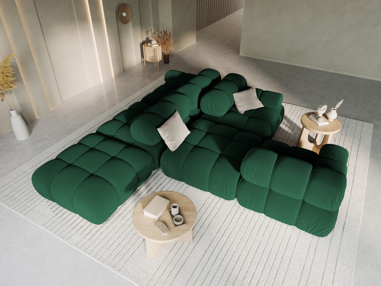 Modulares Sofa Caltenu 110 (Bluvel 78)