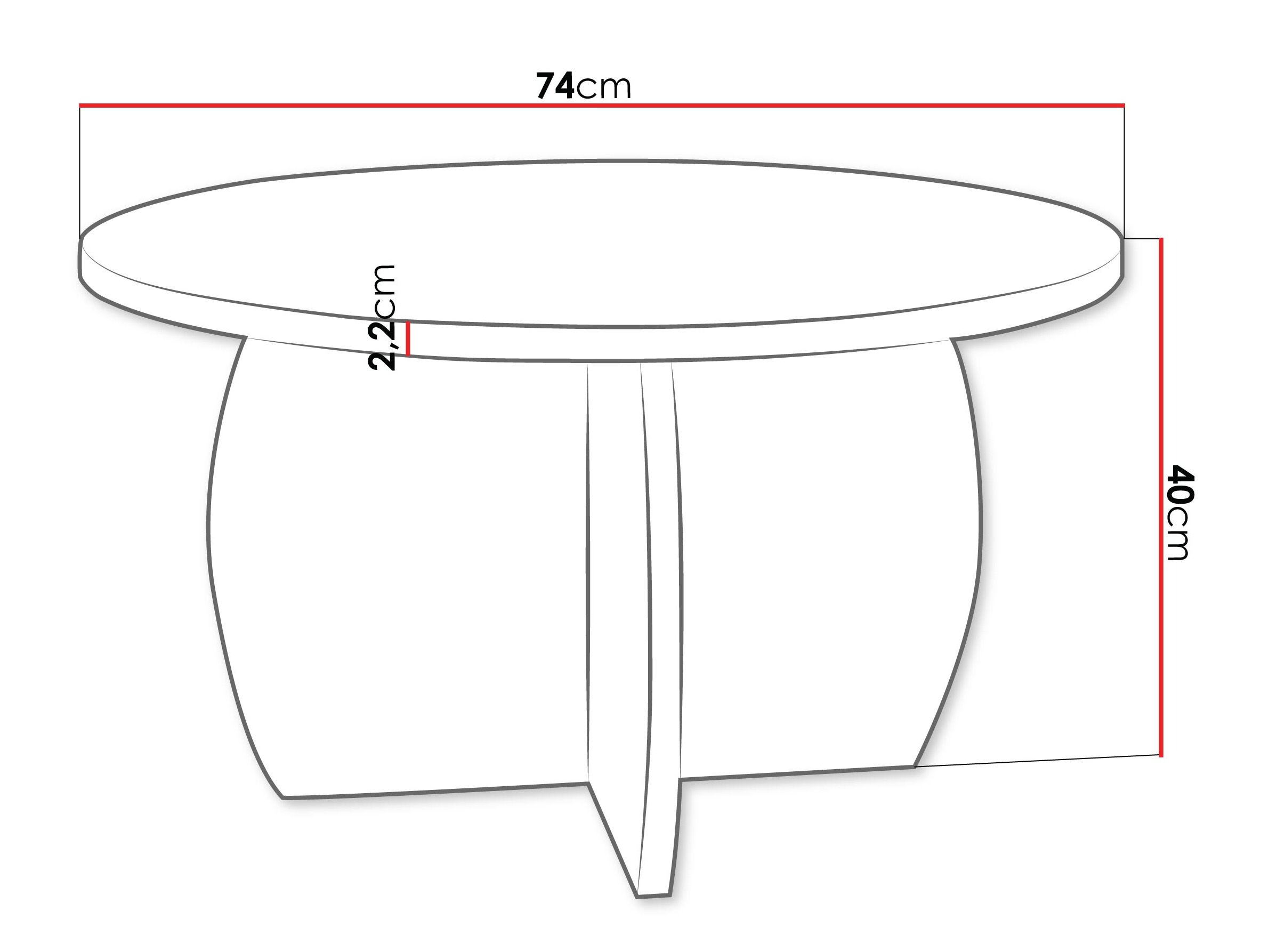 Couchtisch Comfivo Pagas (Beige)