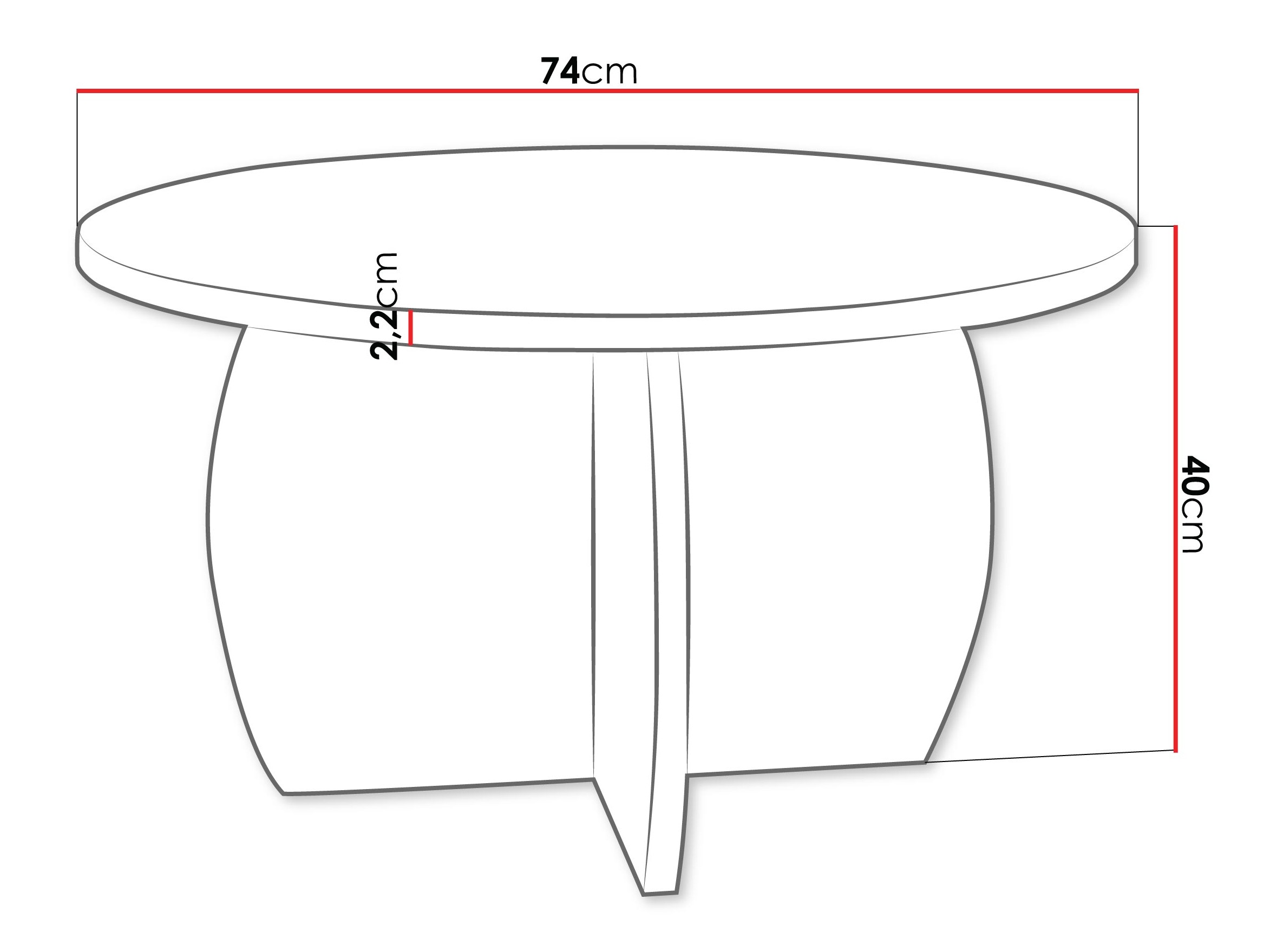 Couchtisch Comfivo Pagas (Schwarzer Marmor + Schwarz)