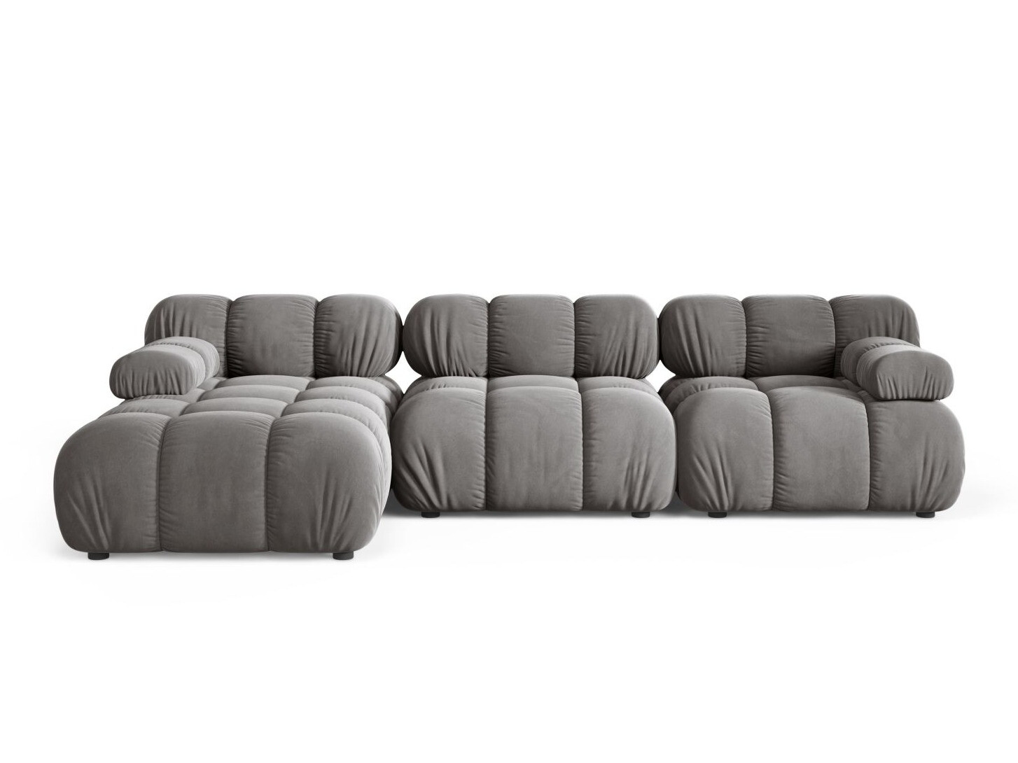 Modulares Ecksofa Caltenu 111 (Bluvel 13)