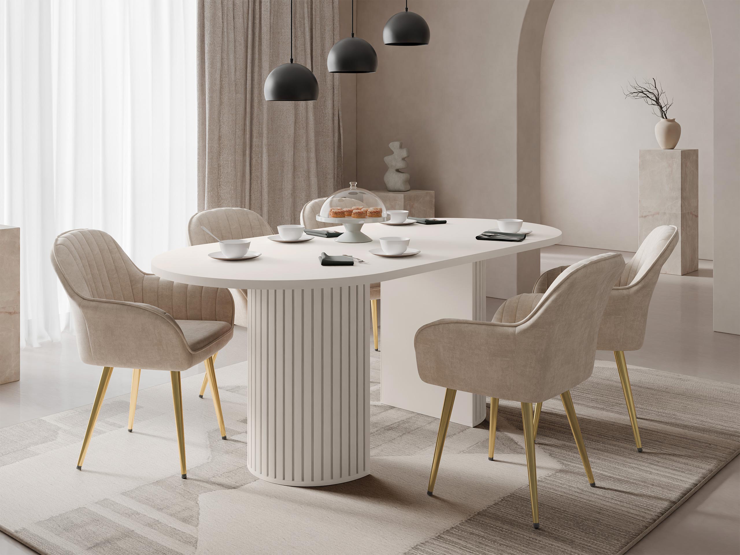 Tisch Comfivo Ulma (Beige)