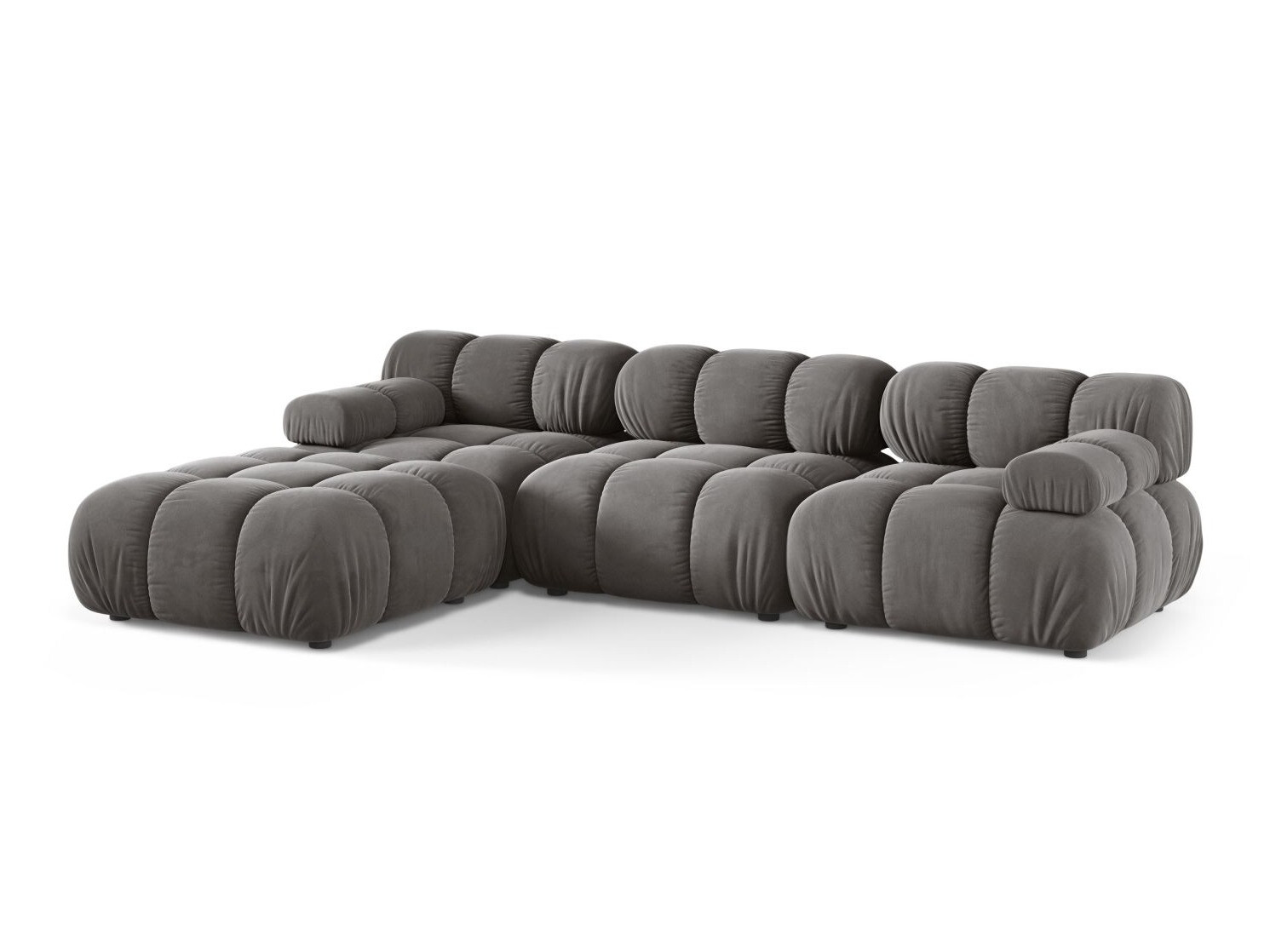 Modulares Ecksofa Caltenu 113 (Bluvel 13)