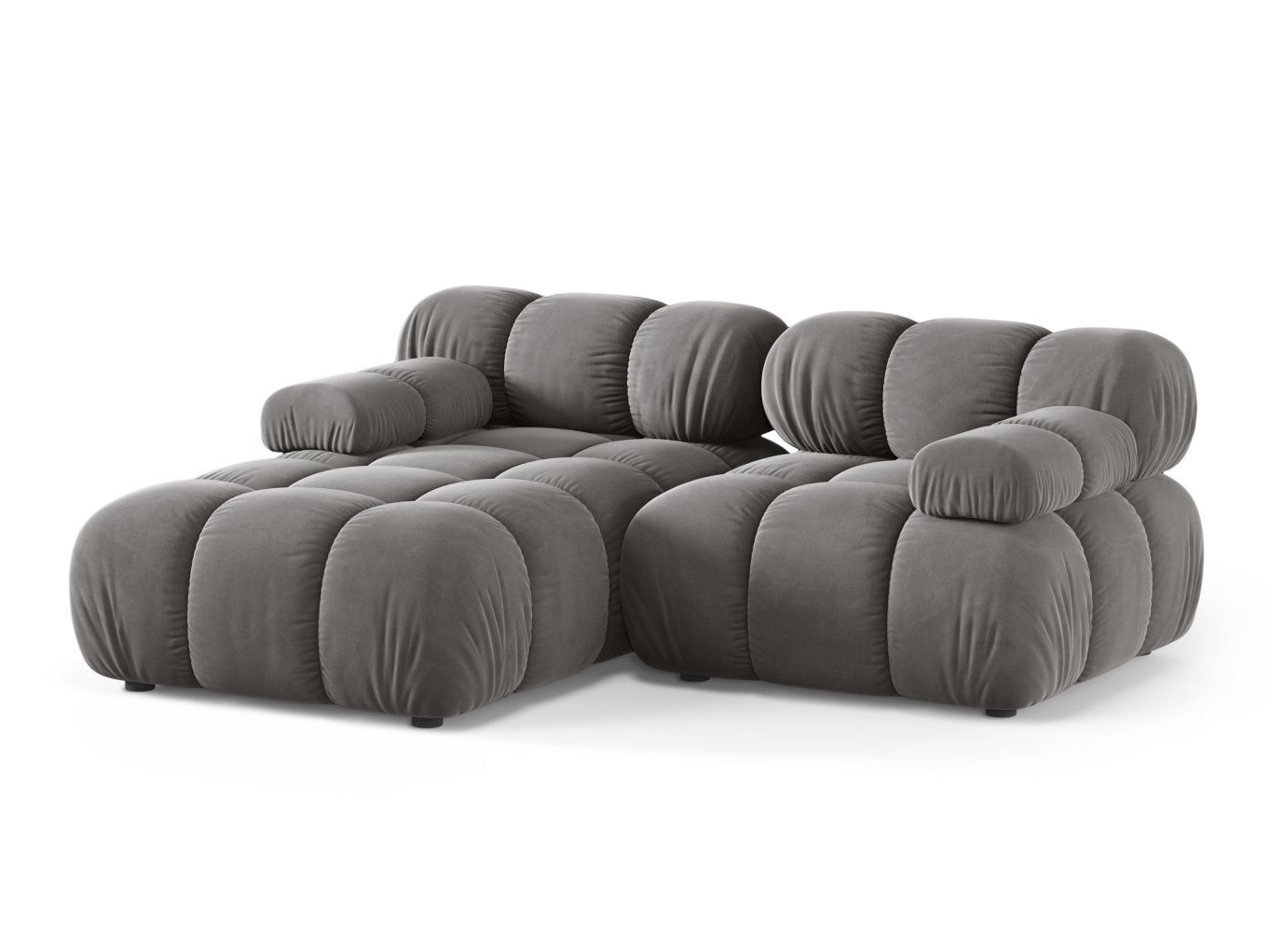 Modulares Ecksofa Caltenu 105 (Bluvel 13)
