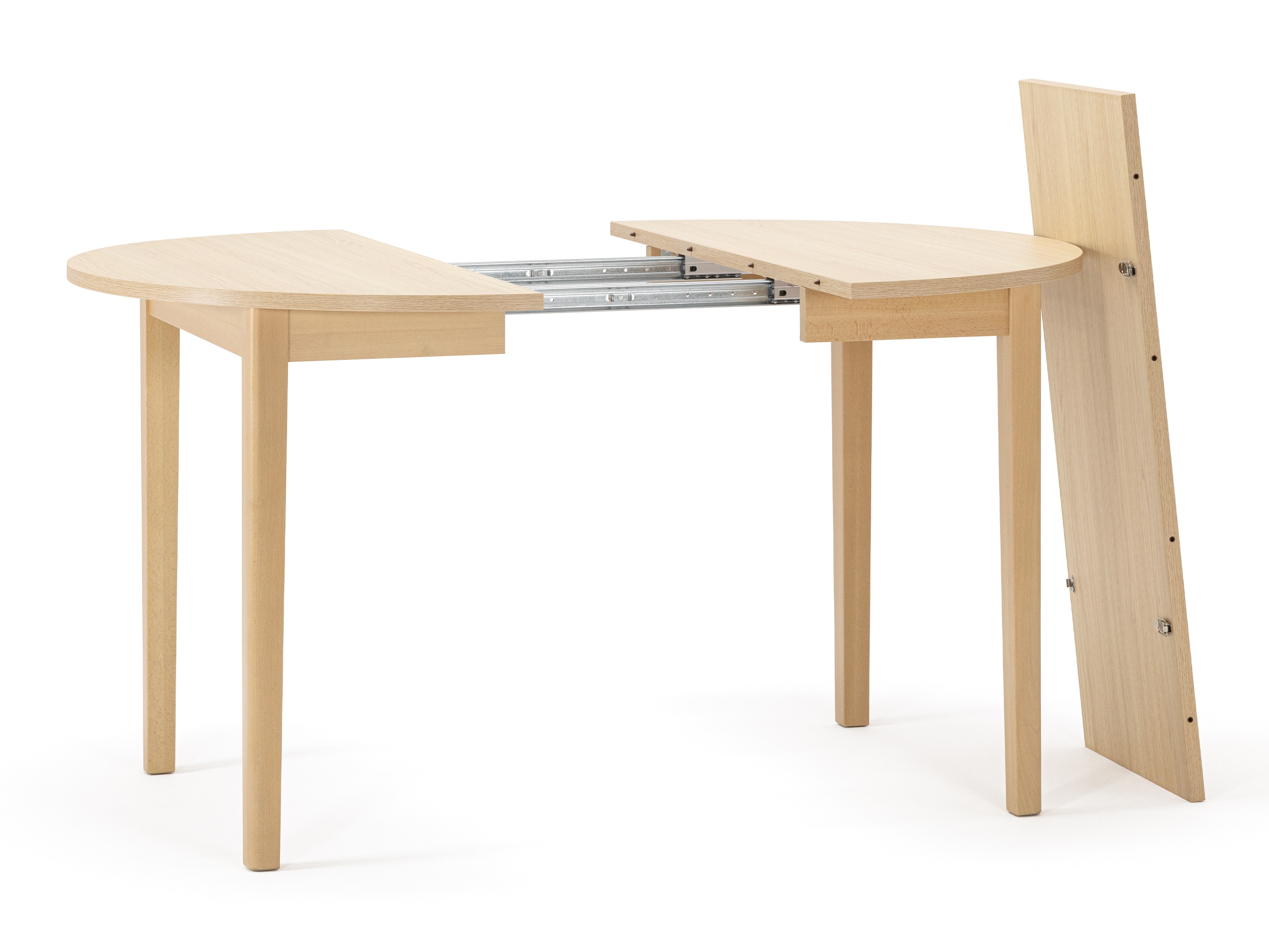 Tisch Valdosta 105 (Buche + Eichenholzoptik)