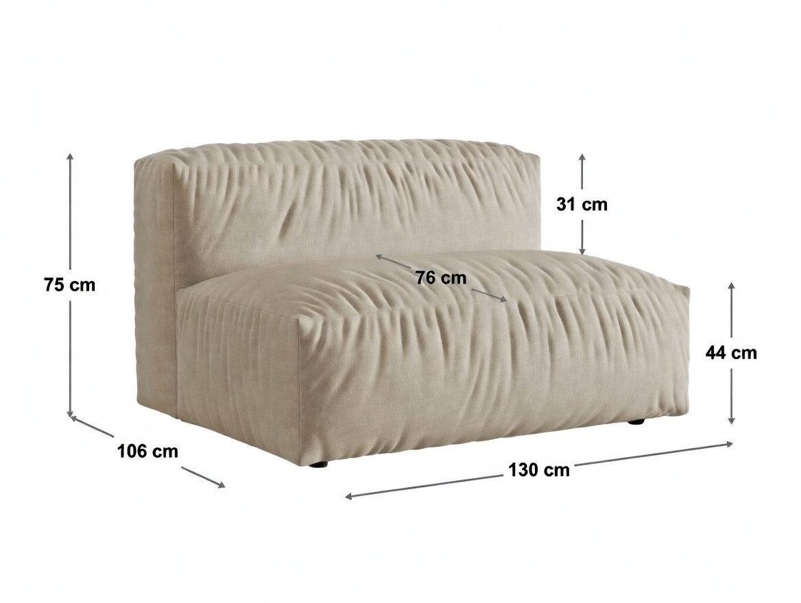 Modularer Sessel Sorcoro 113 (Boston Forest)