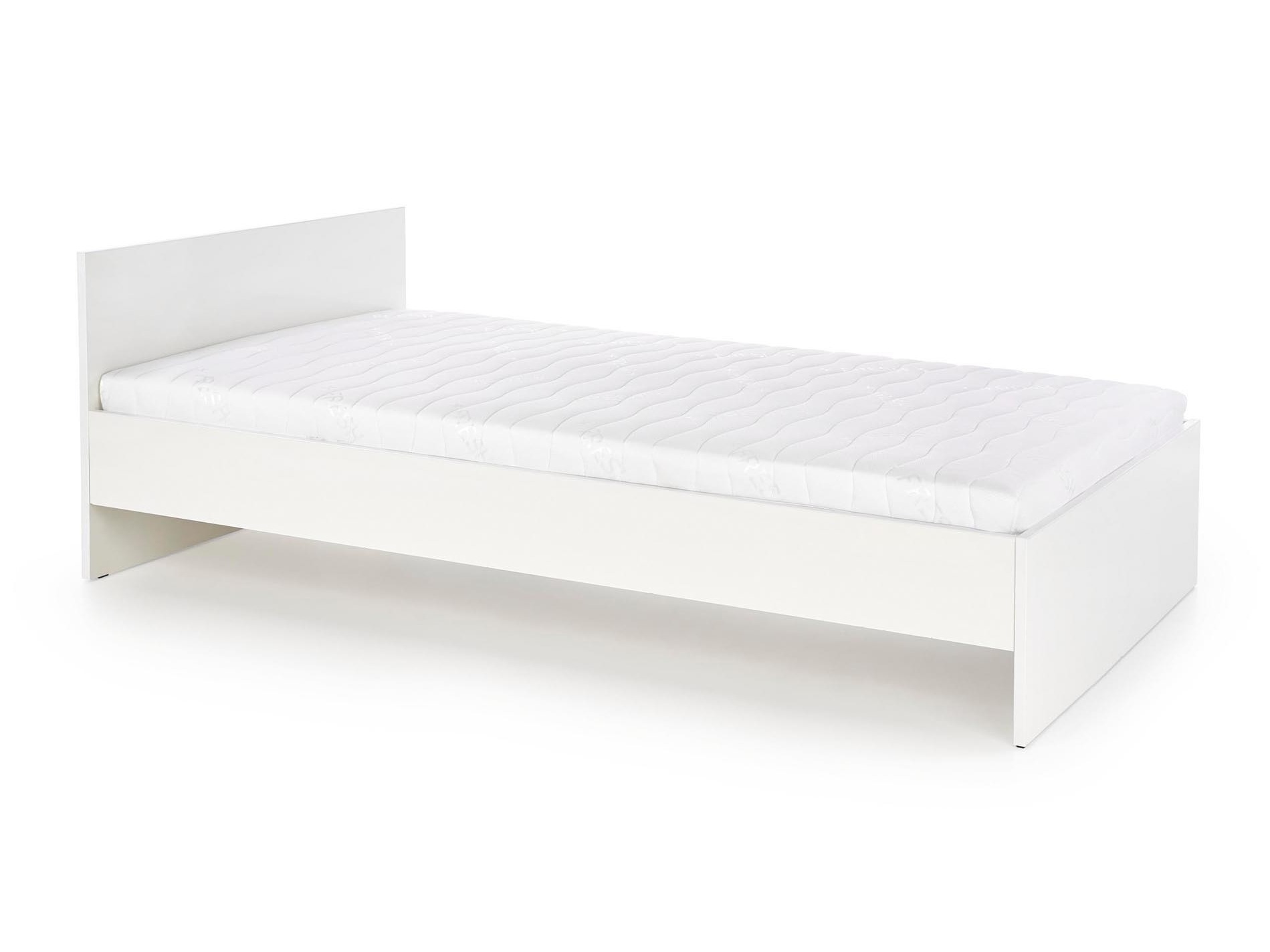 Bett Cirveso 104 (Weiss + Weiss glänzend)
