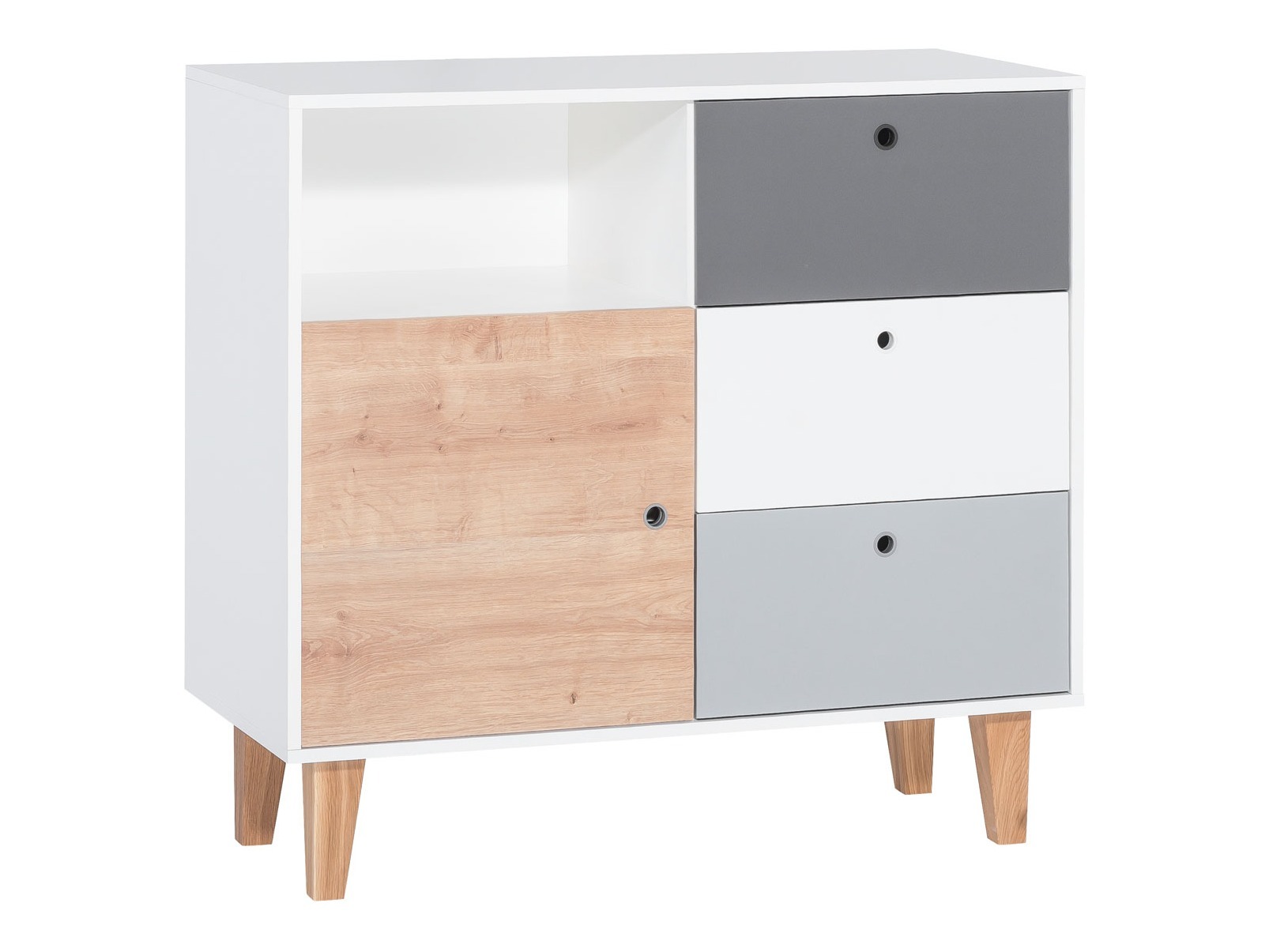 Kommoden Domfera 103 (Eichenholzoptik)