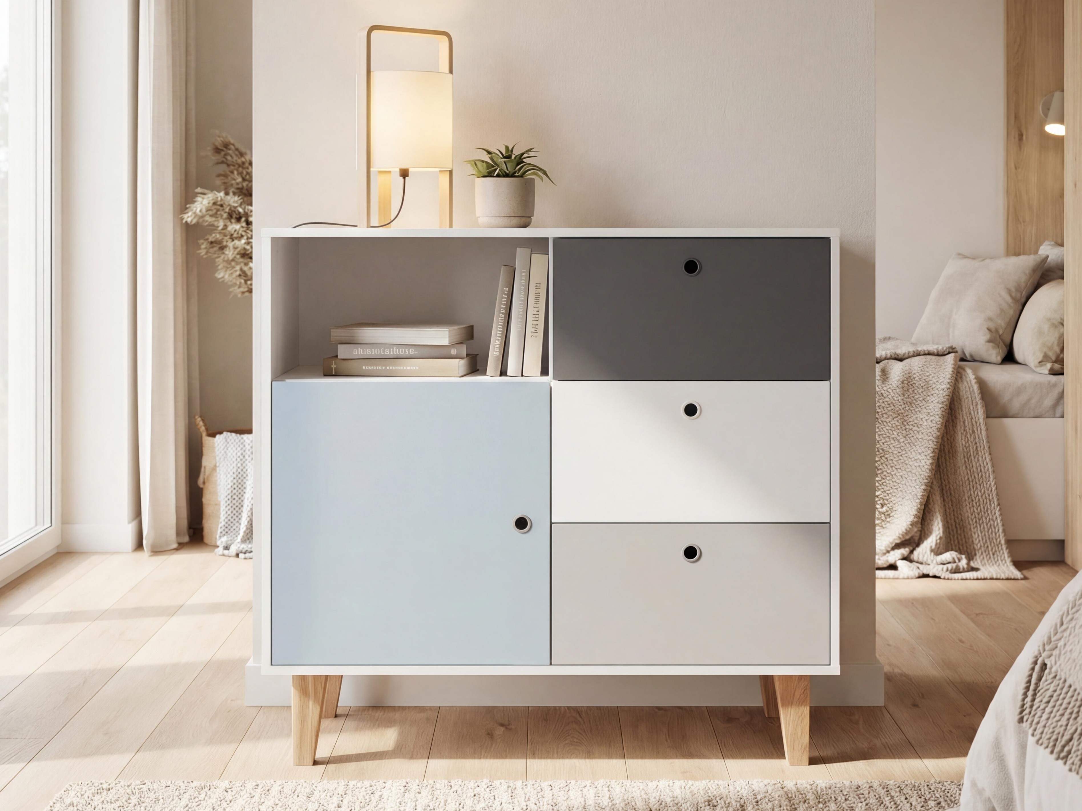 Kommoden Domfera 103 (Hellblau)