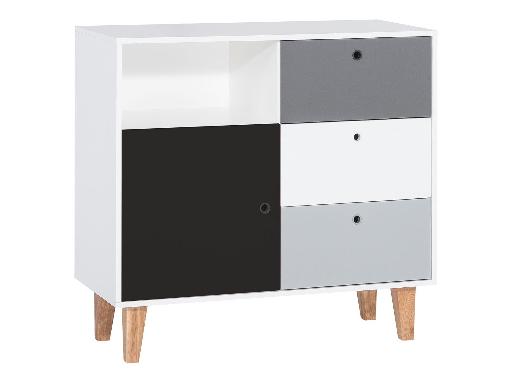 Kommoden Domfera 103 (Schwarz)