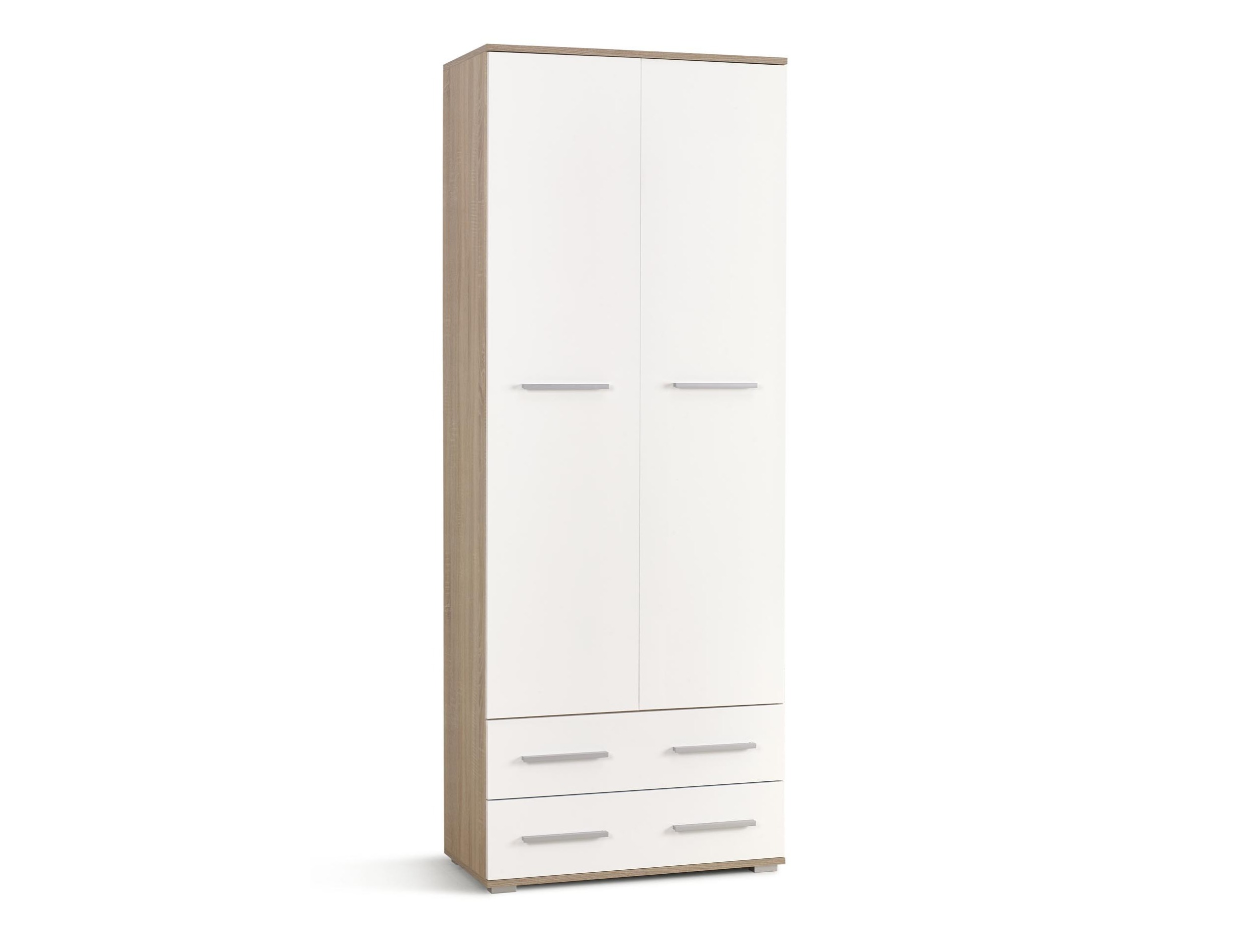 Regal Cirveso 107 (Sonoma eichenholz + Weiss glänzend)