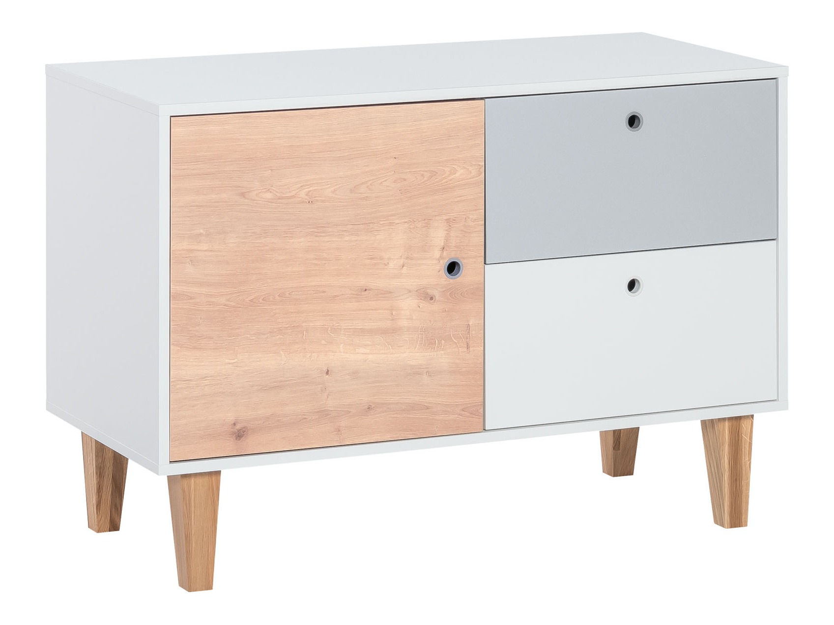 Kommode Domfera 104 (Eichenholzoptik)