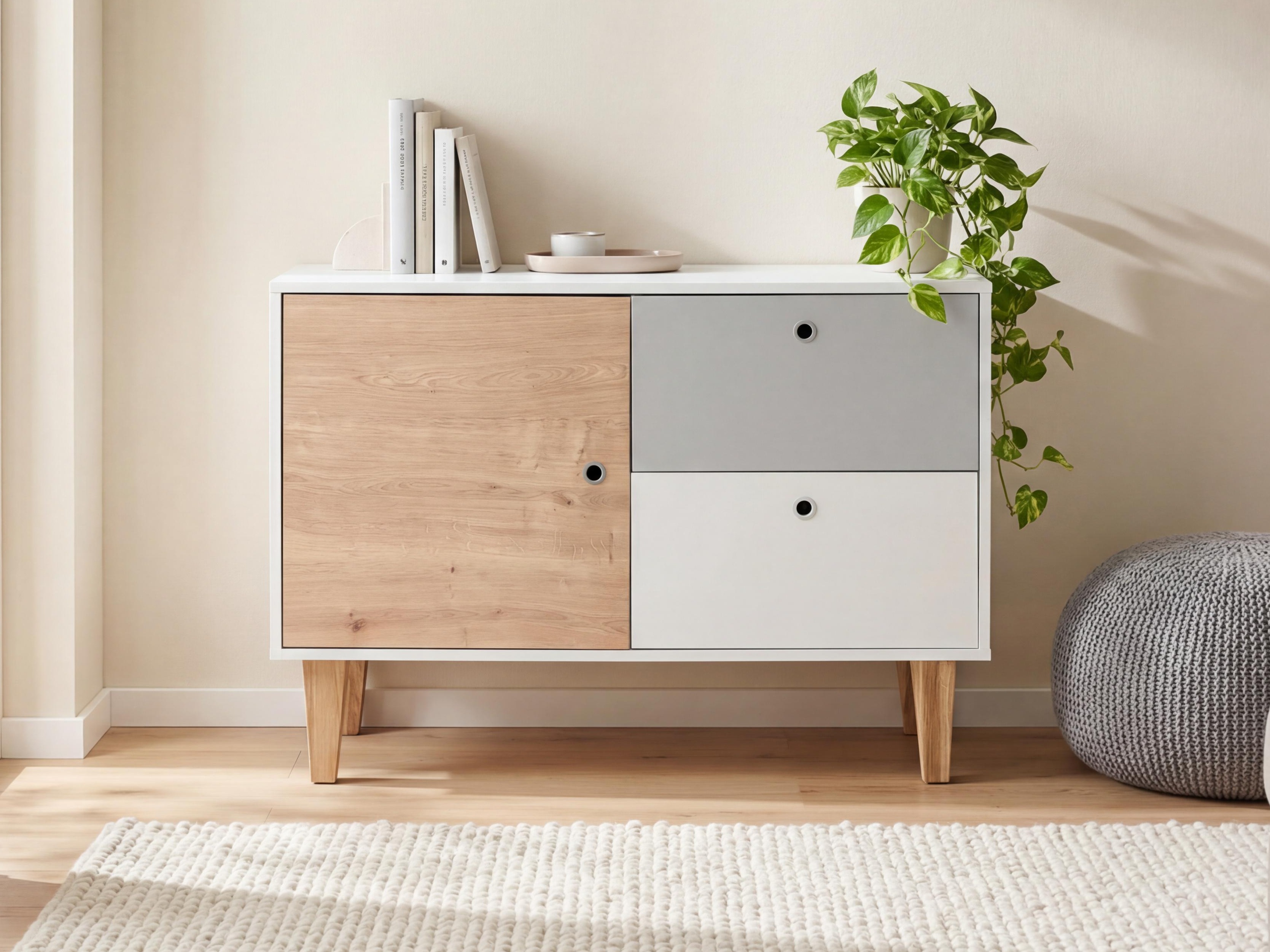 Kommoden Domfera 104 (Eichenholzoptik)