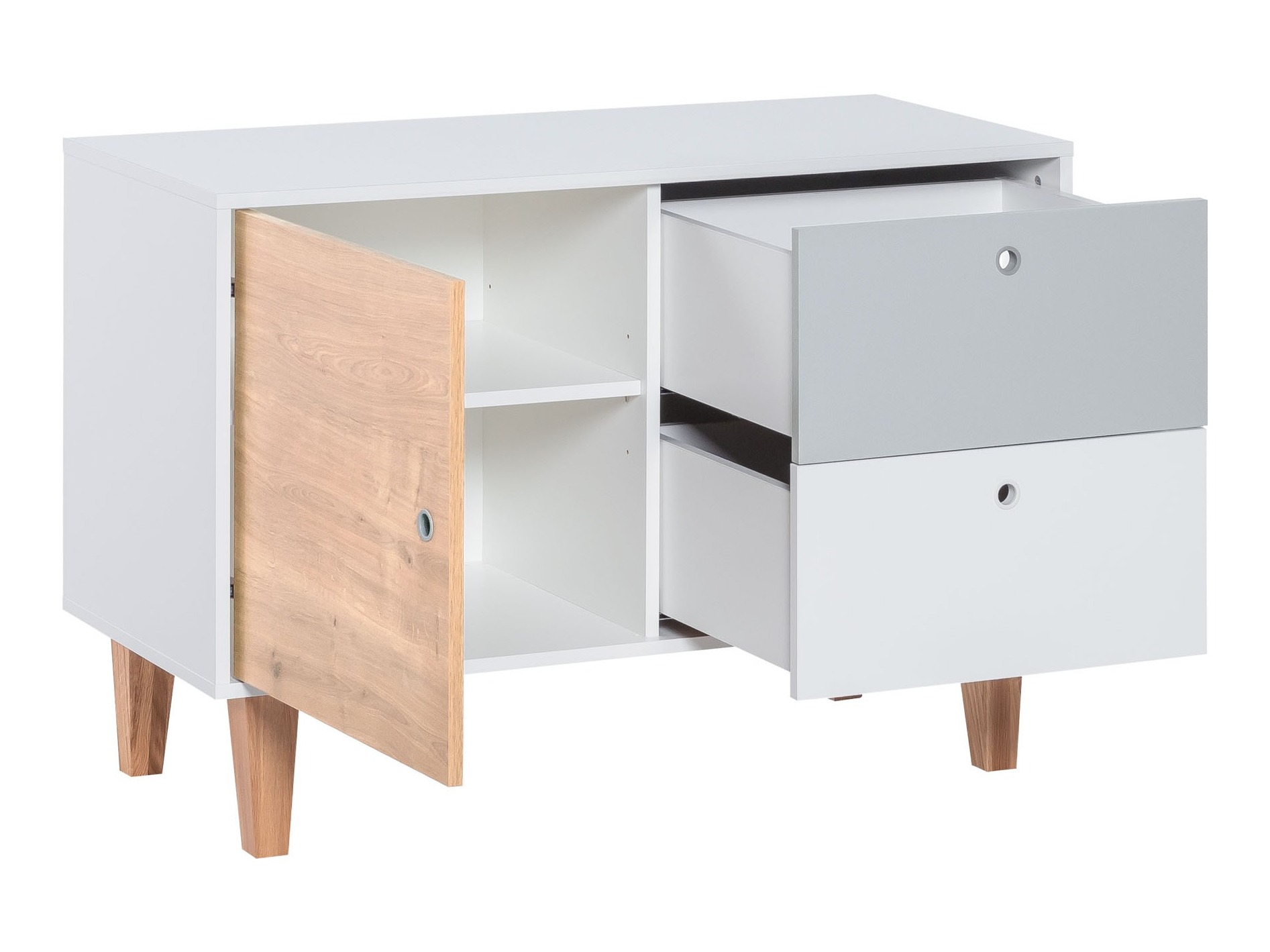 Kommoden Domfera 104 (Eichenholzoptik)