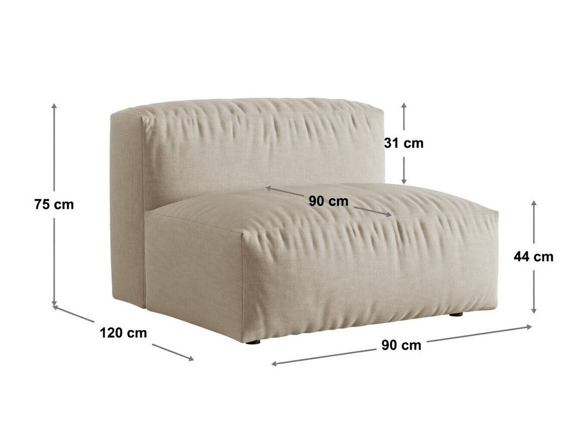 Modularer Sessel Sorcoro 119 (Vogue 01)