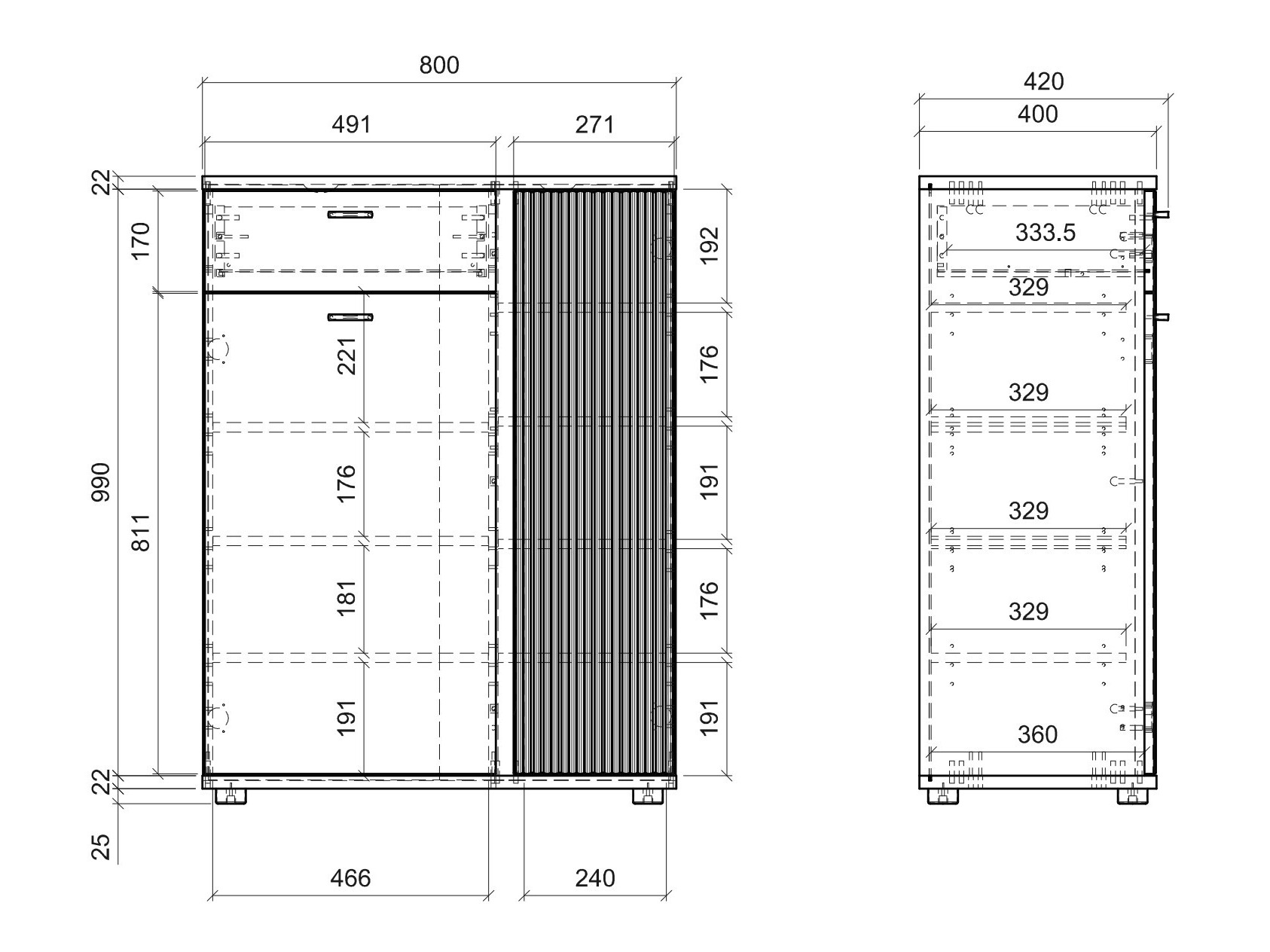Schuhschrank Remcale 116