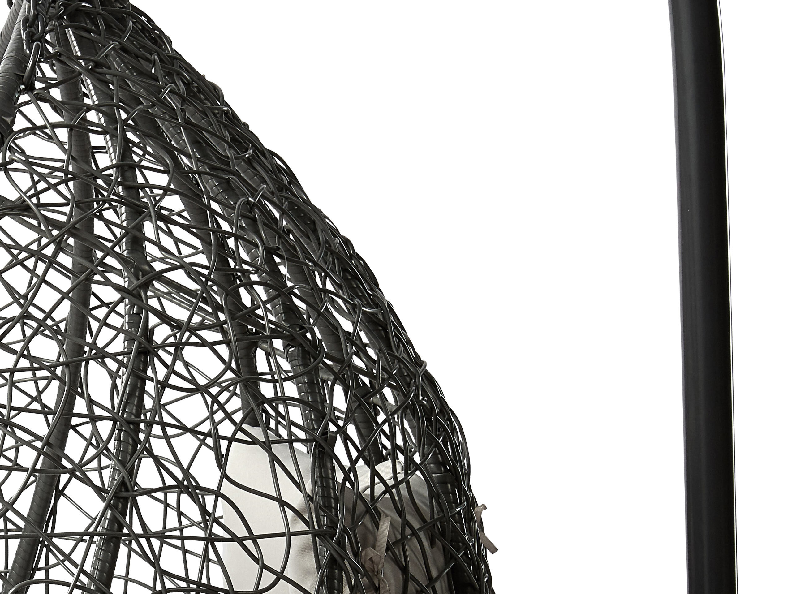 Hängesessel Comfivo Audos (Grau + Hellgrau)