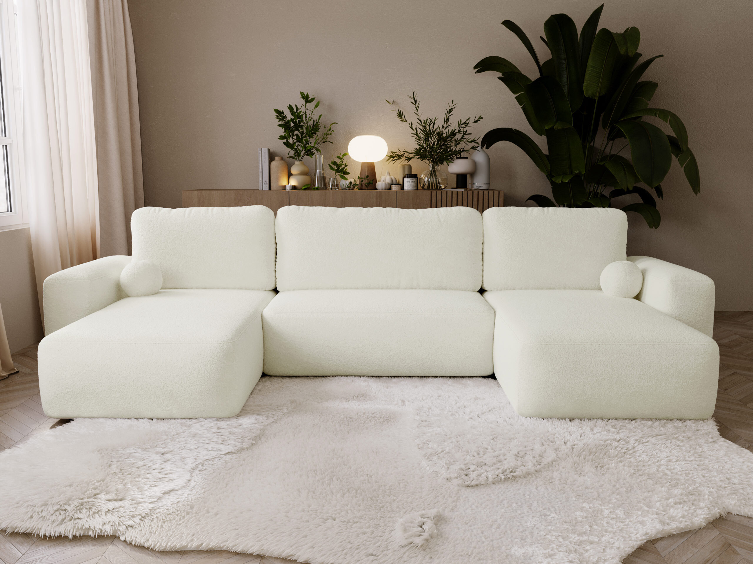 Ecksofa TrendyNest 130 (Coral 15)