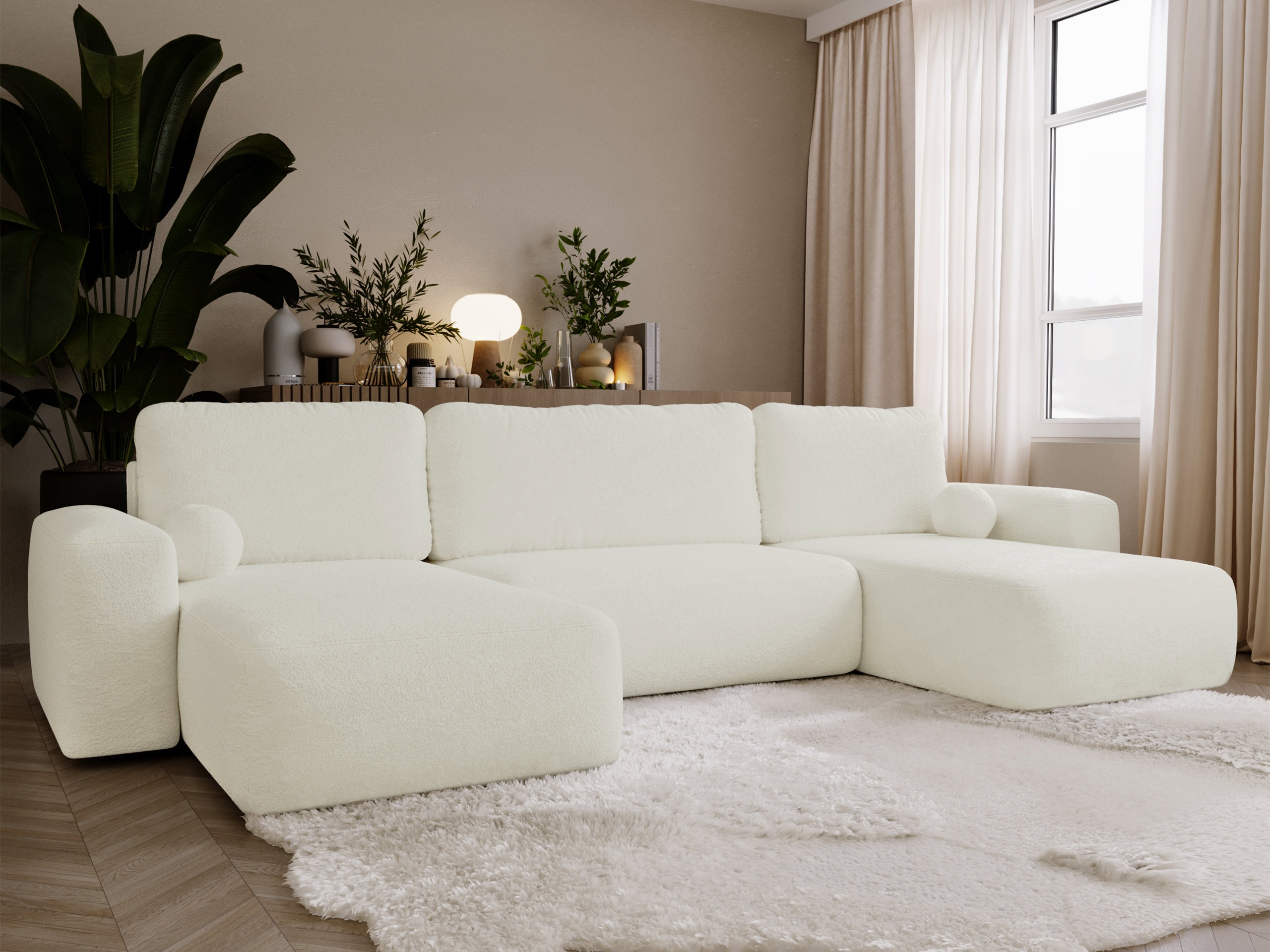 Ecksofa TrendyNest 130 (Coral 15)