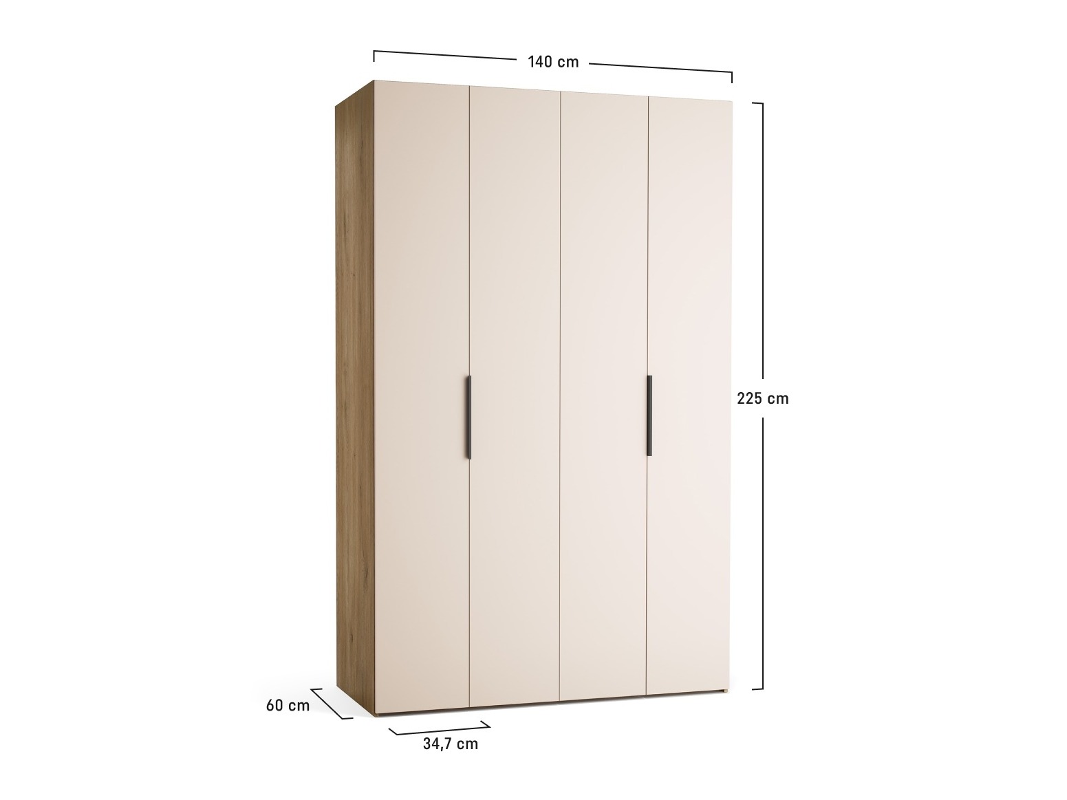 Kleiderschrank Daltoro 105
