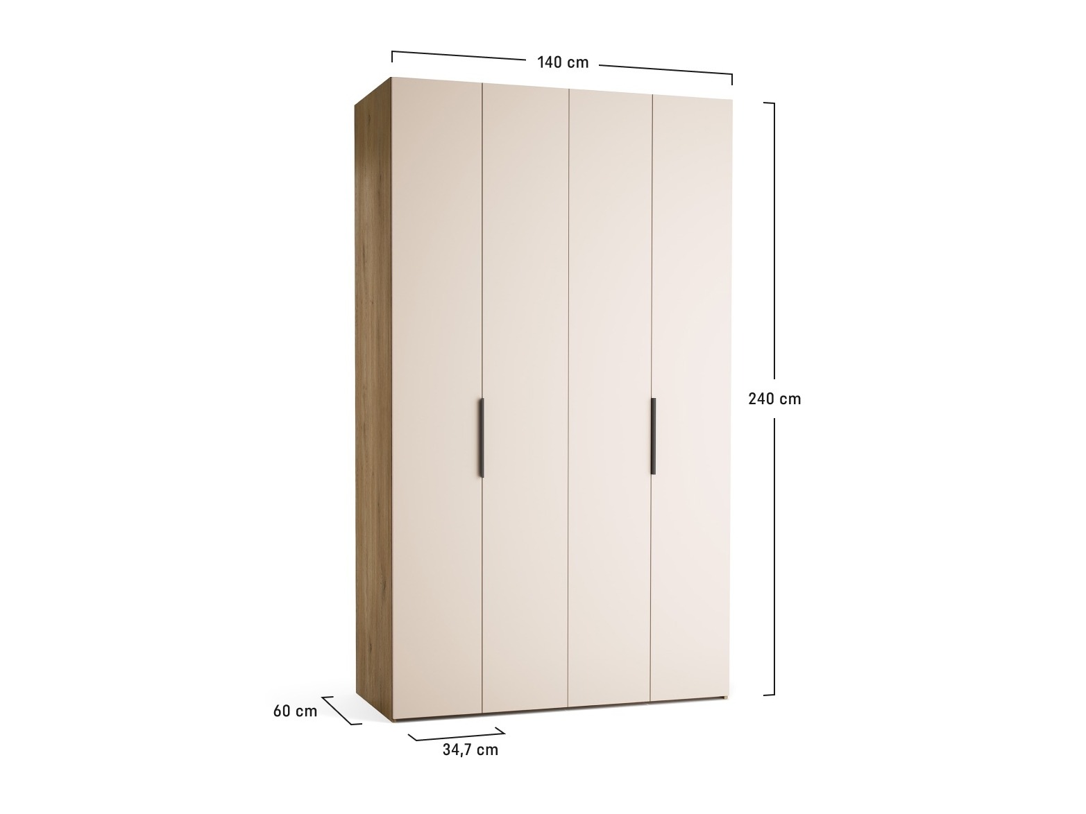 Kleiderschrank Daltoro 107