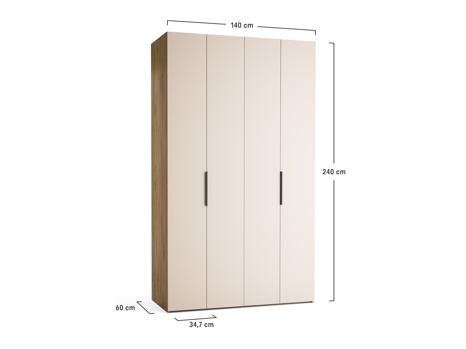 Kleiderschrank Daltoro 110