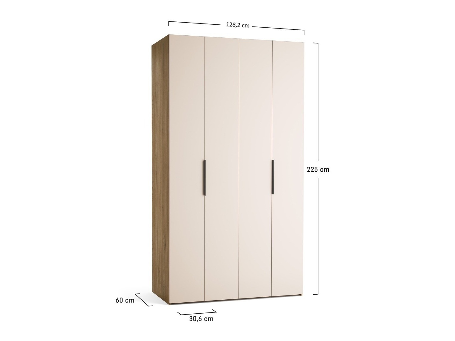 Kleiderschrank Daltoro 100