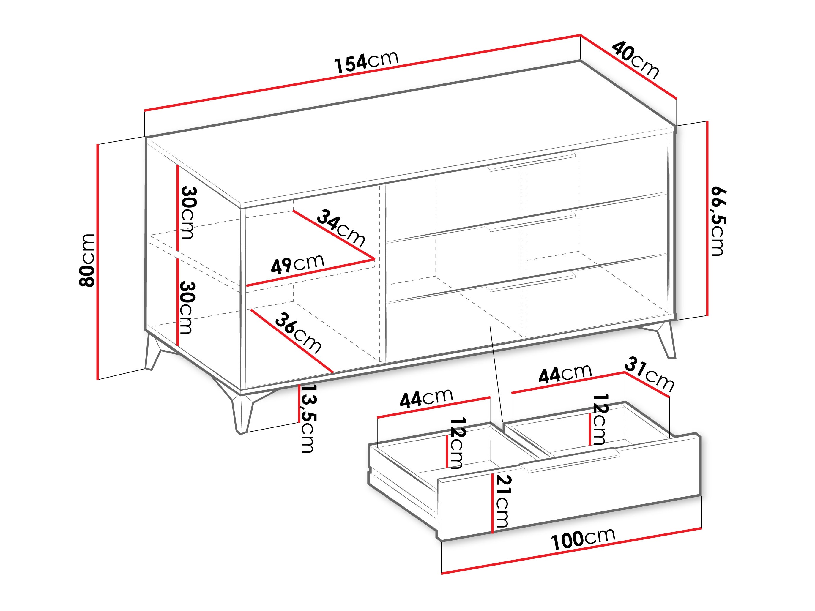 Kommoden Comfivo Citrus III