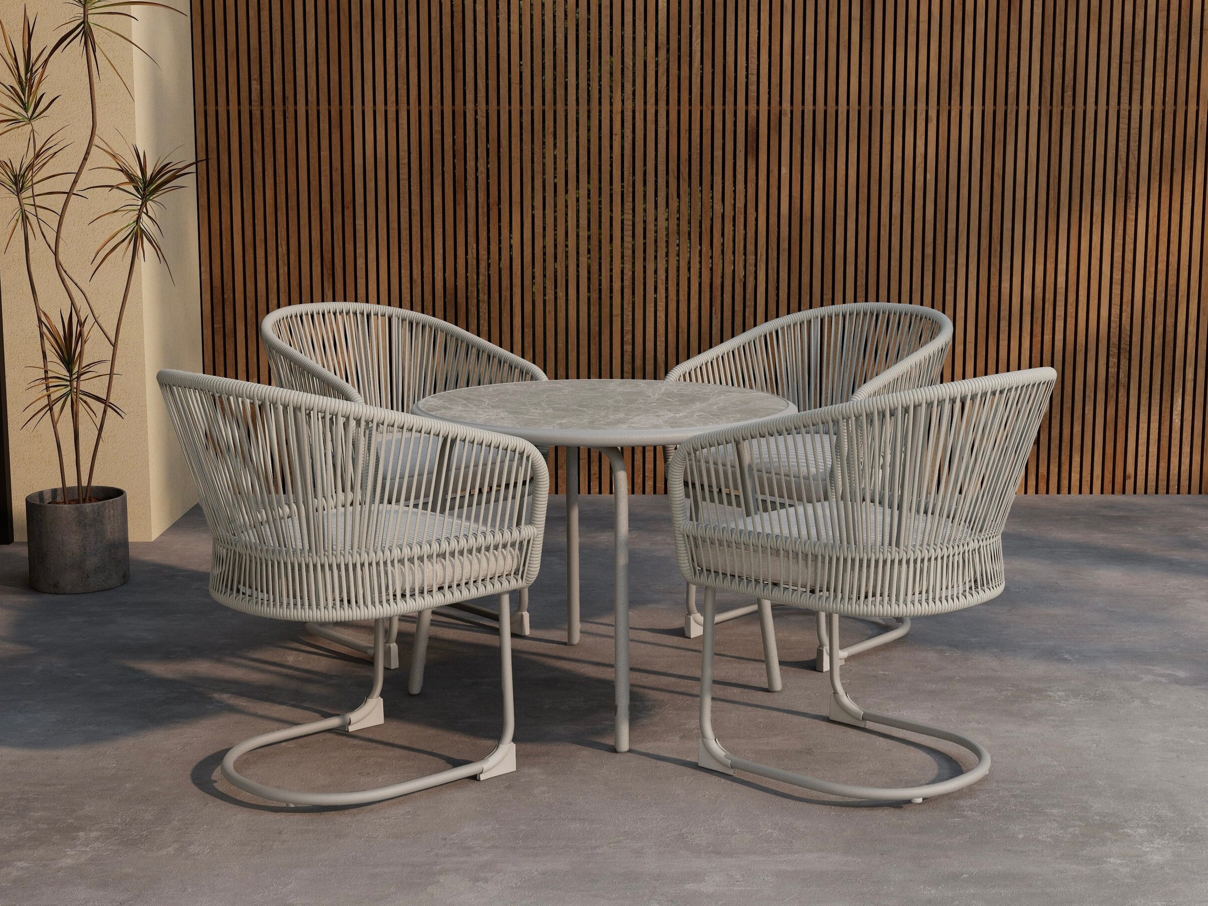 Tisch und Stühle Dallas 5164