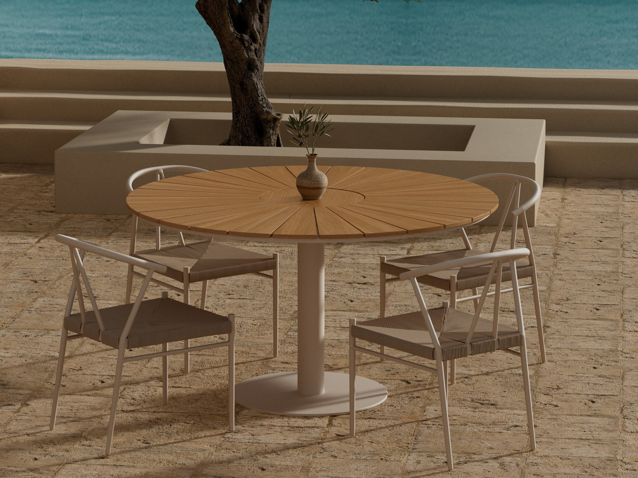 Tisch und Stühle Dallas 5167