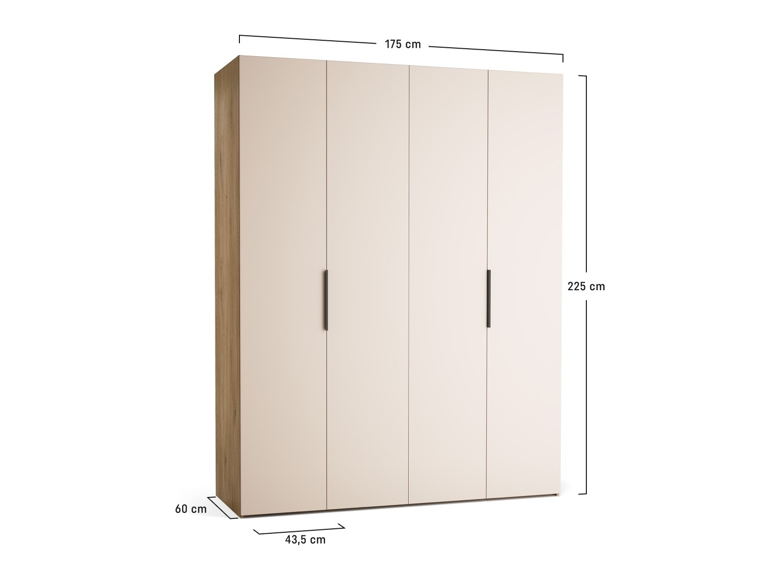 Kleiderschrank Daltoro 116