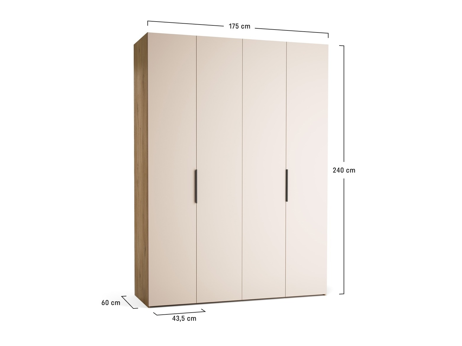 Kleiderschrank Daltoro 117