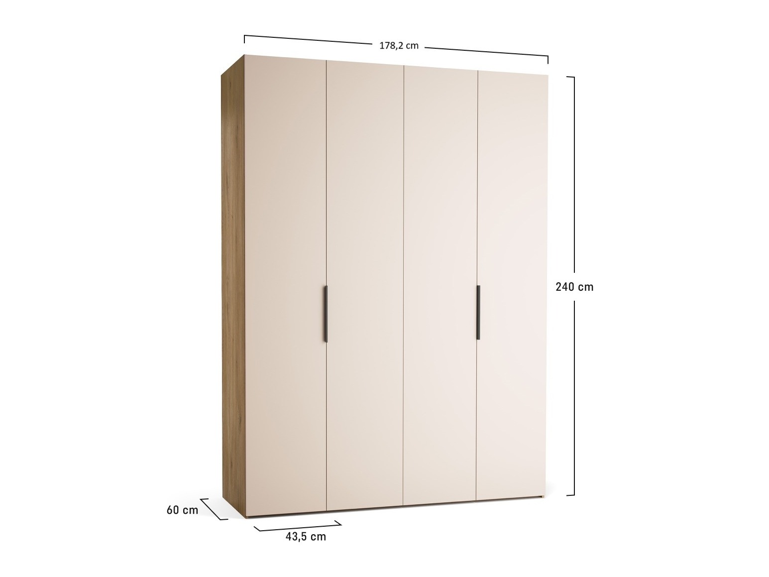 Kleiderschrank Daltoro 118