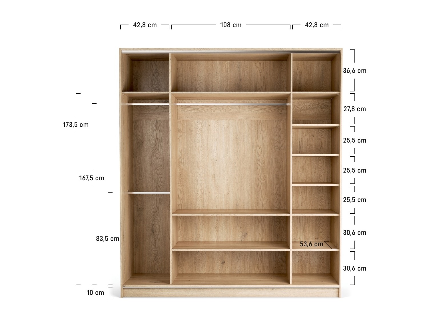 Kleiderschrank Daltoro 121