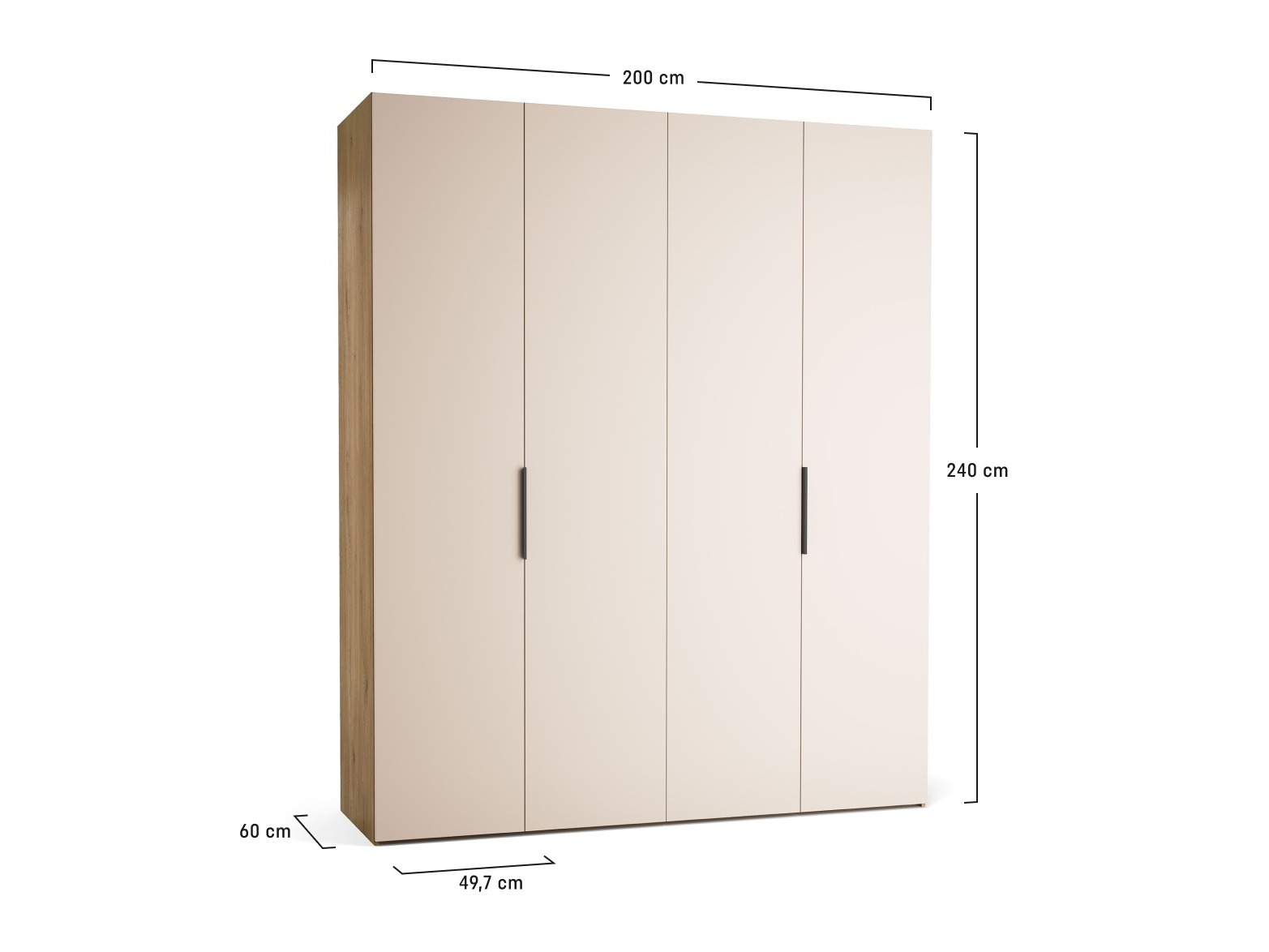 Kleiderschrank Daltoro 122