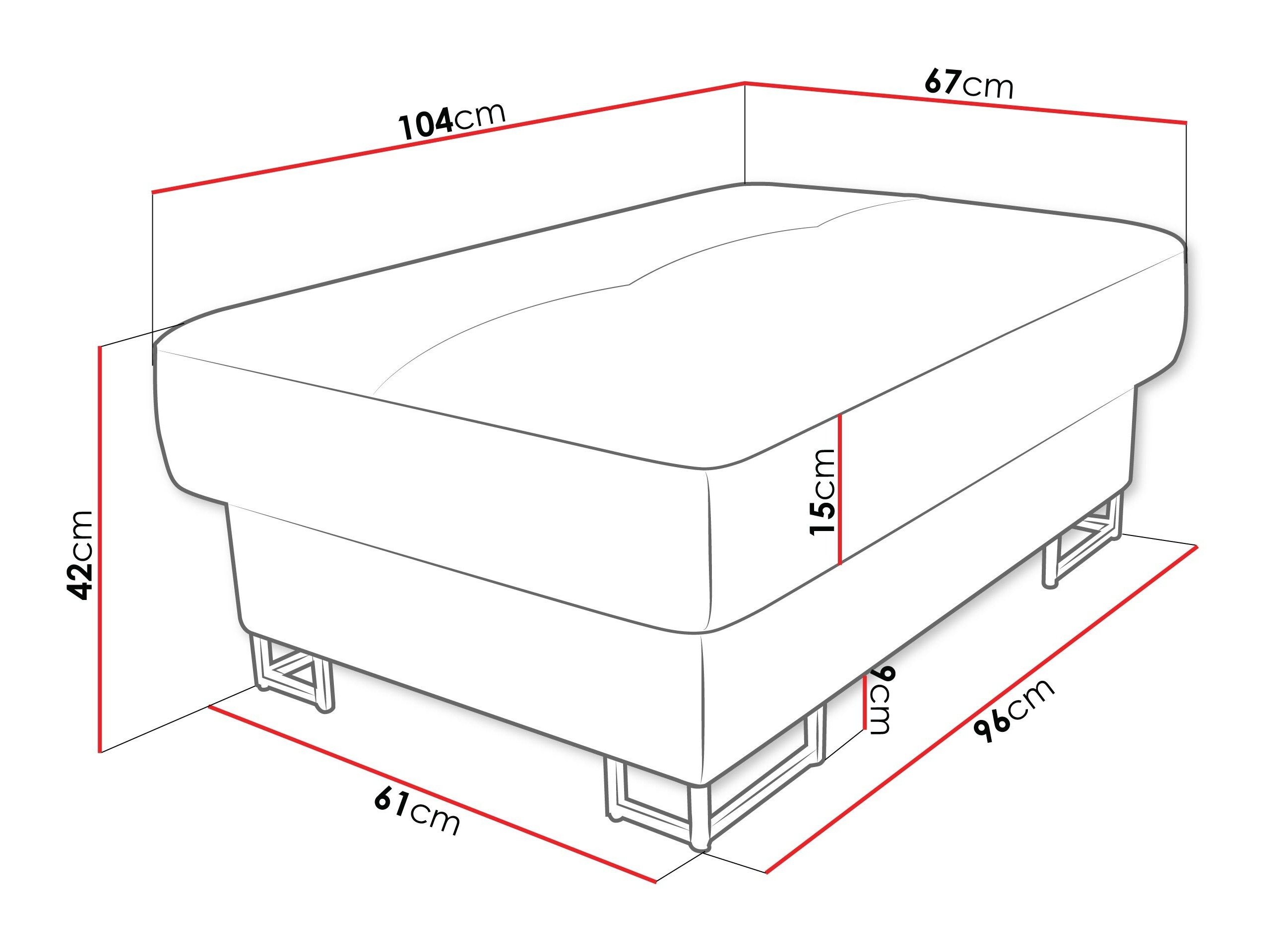 Polsterbank Comfivo Ruta (Magic Velvet 2216)